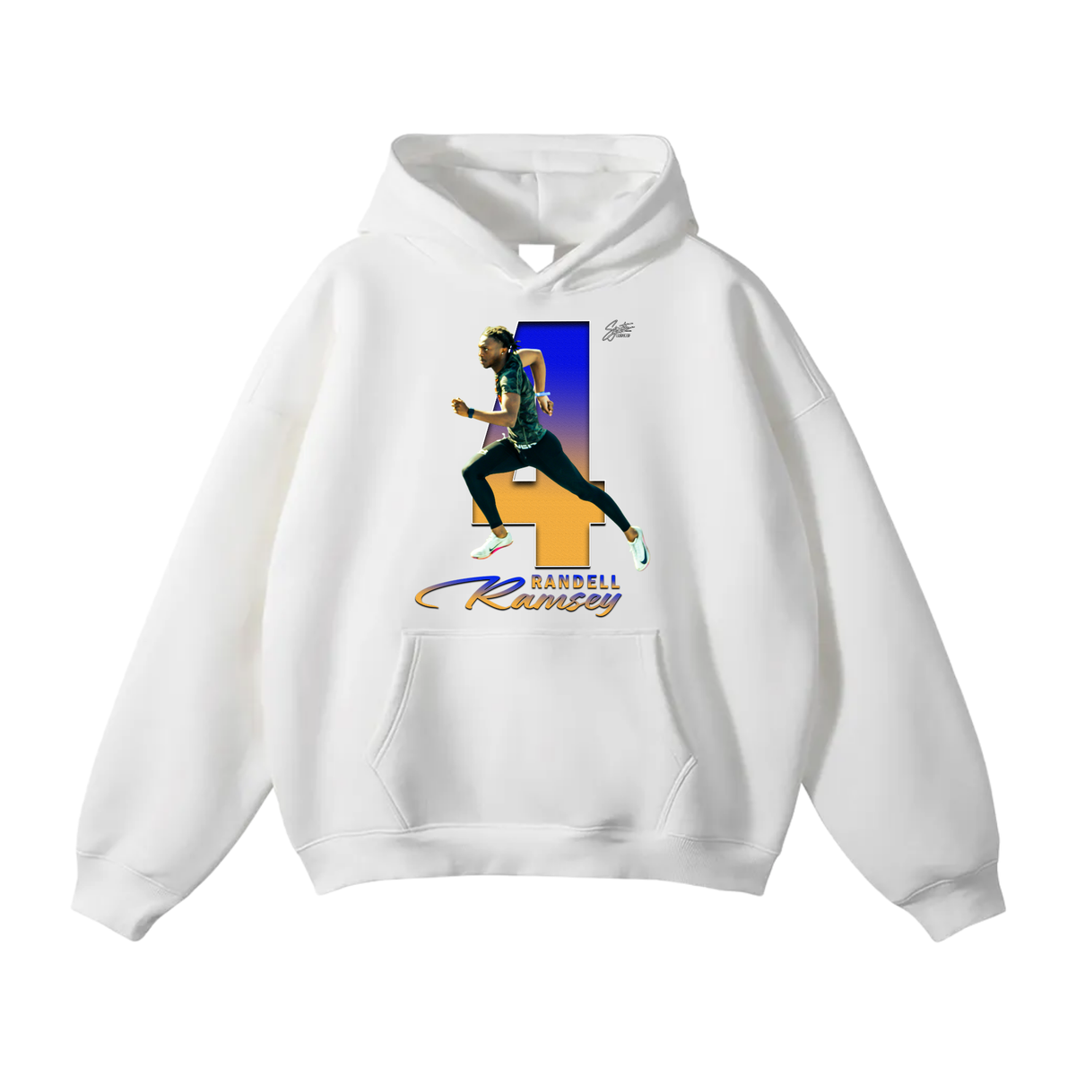 Randell Ramsey Oversize Fleeced Hoodie