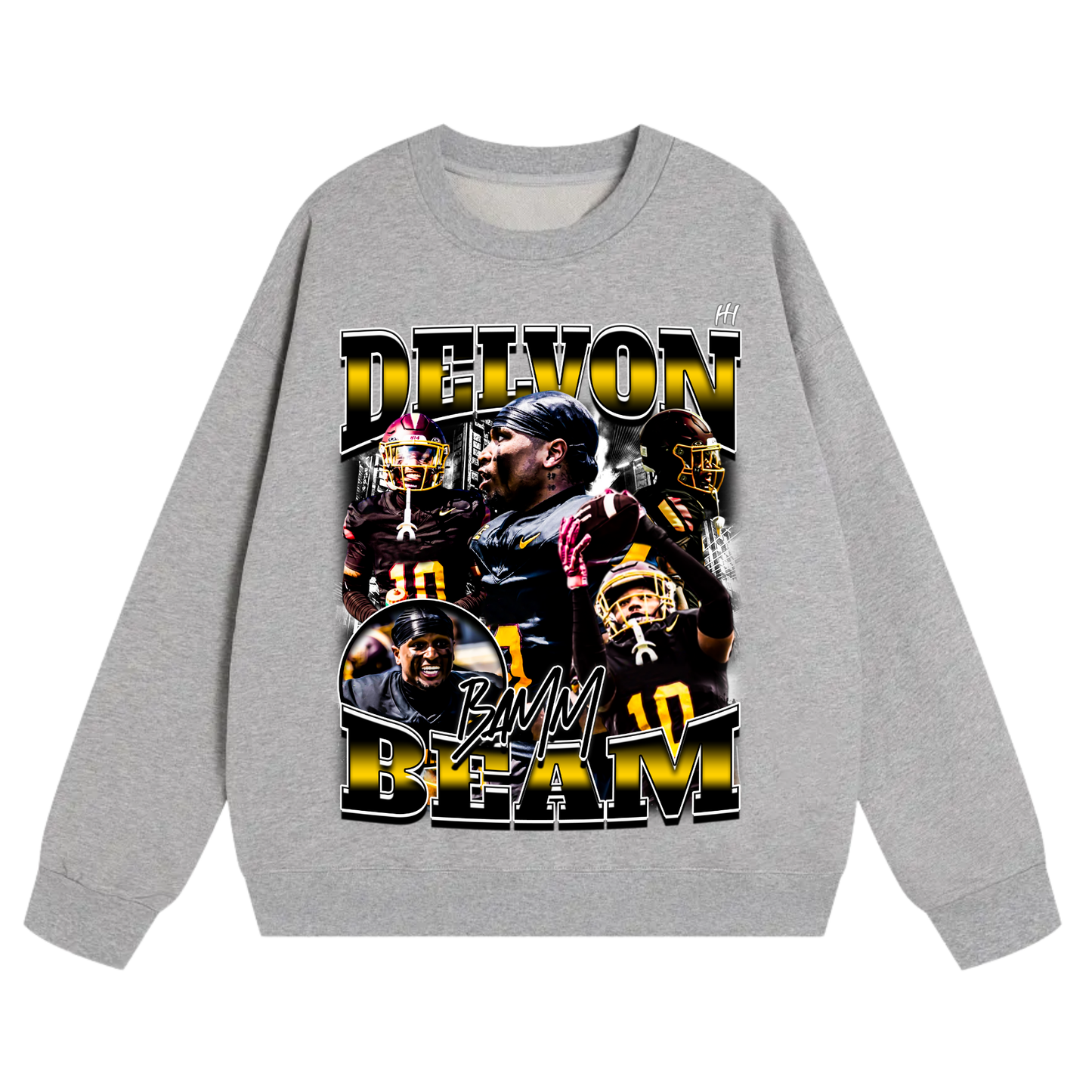 Delvon Beam Heavyweight Crewneck Sweatshirt