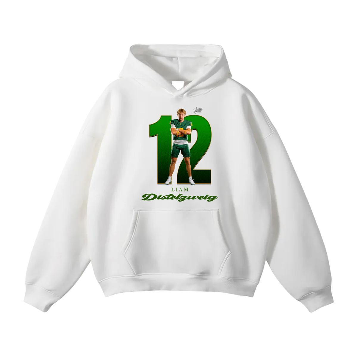 Liam Distelzweig Oversize Fleeced Hoodie