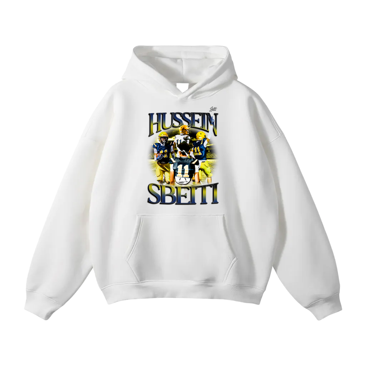 Hussein Sbeiti Oversize Fleeced Hoodie