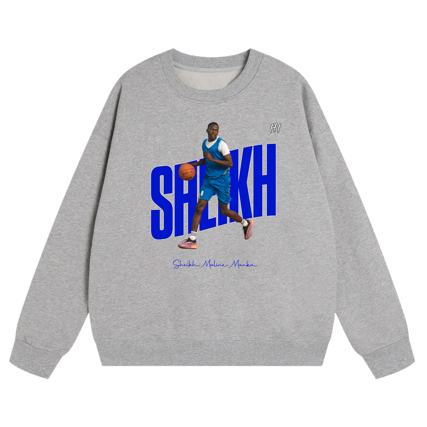 Sheikh Maline Manka Heavyweight Crewneck Sweatshirt
