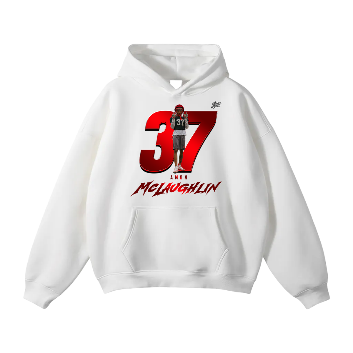 Amon McLaughlin Oversize Fleeced Hoodie