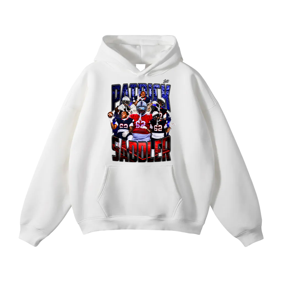 Patrick Saddler Oversize Fleeced Hoodie