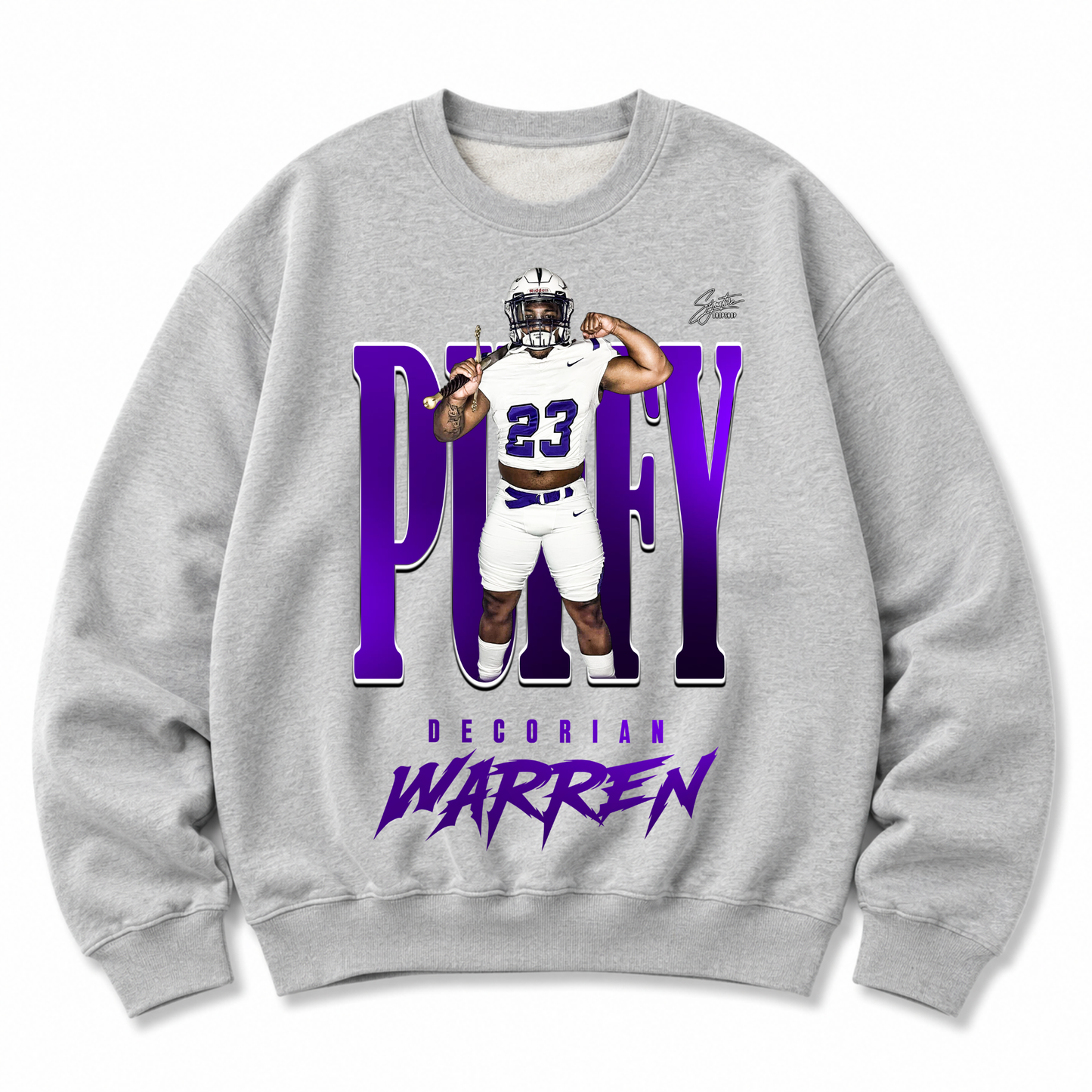 Decorian Warren Heavyweight Crewneck Sweatshirt