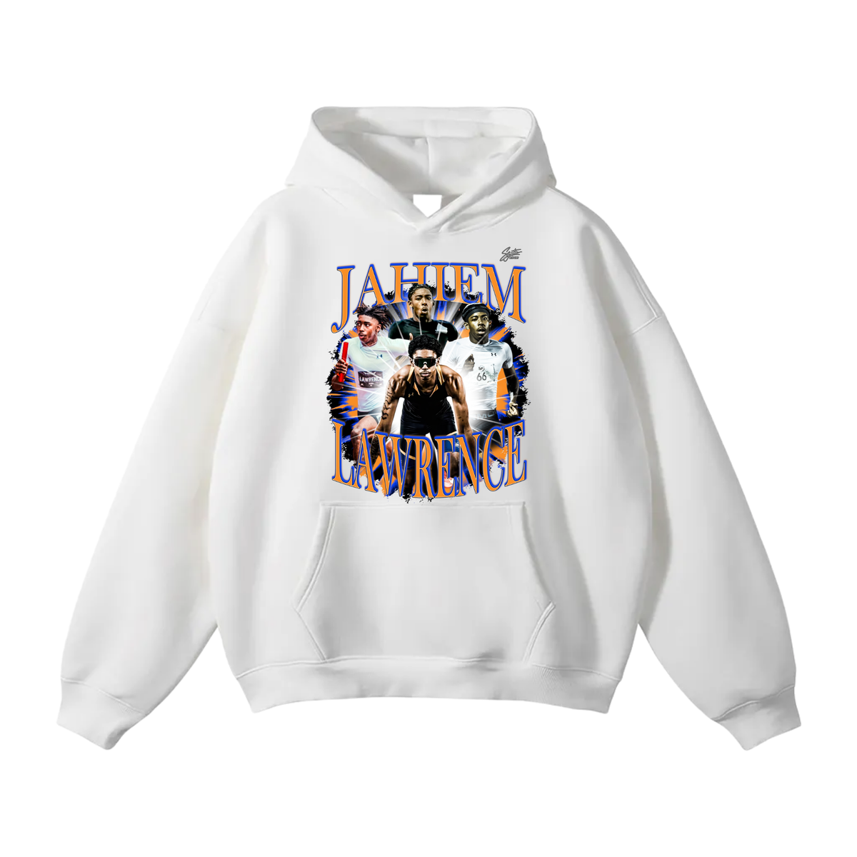 Jahiem Lawrence Oversize Fleeced Hoodie