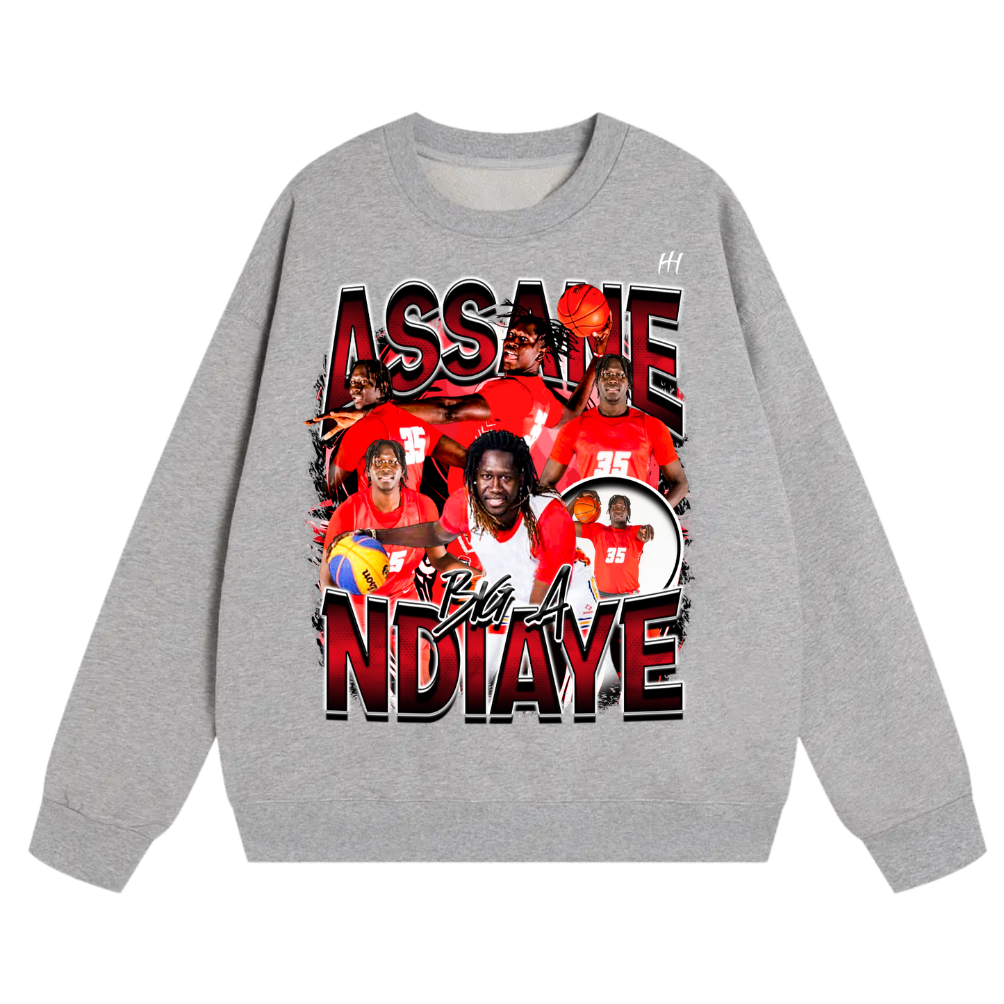 Assane Ndiaye Heavyweight Crewneck Sweatshirt