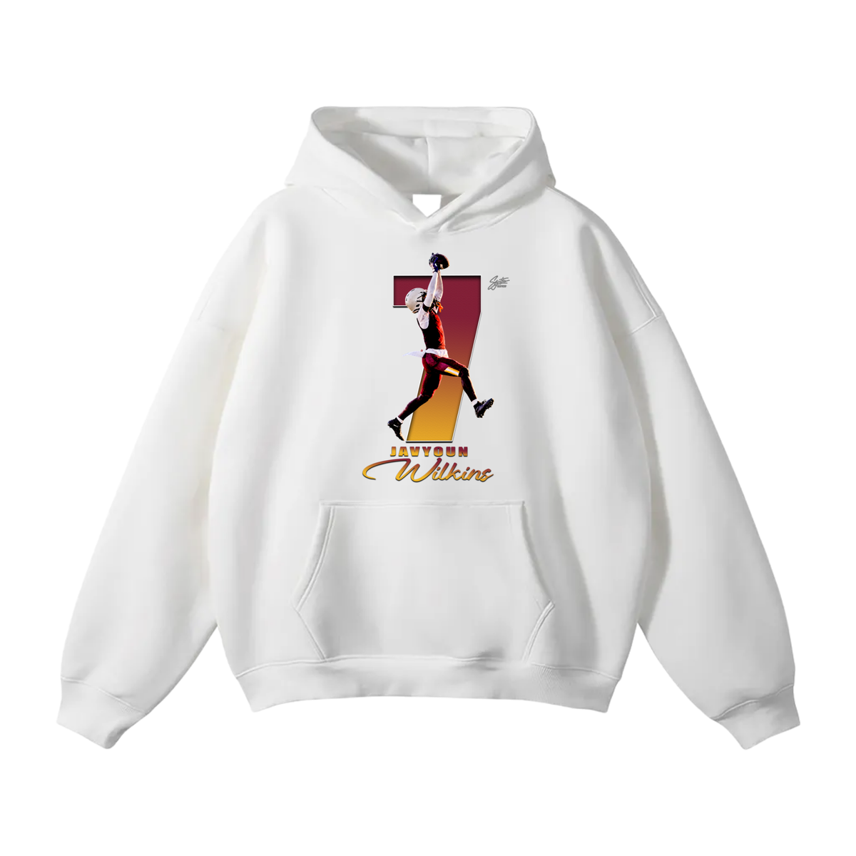 Javyoun Wilkins Oversize Fleeced Hoodie