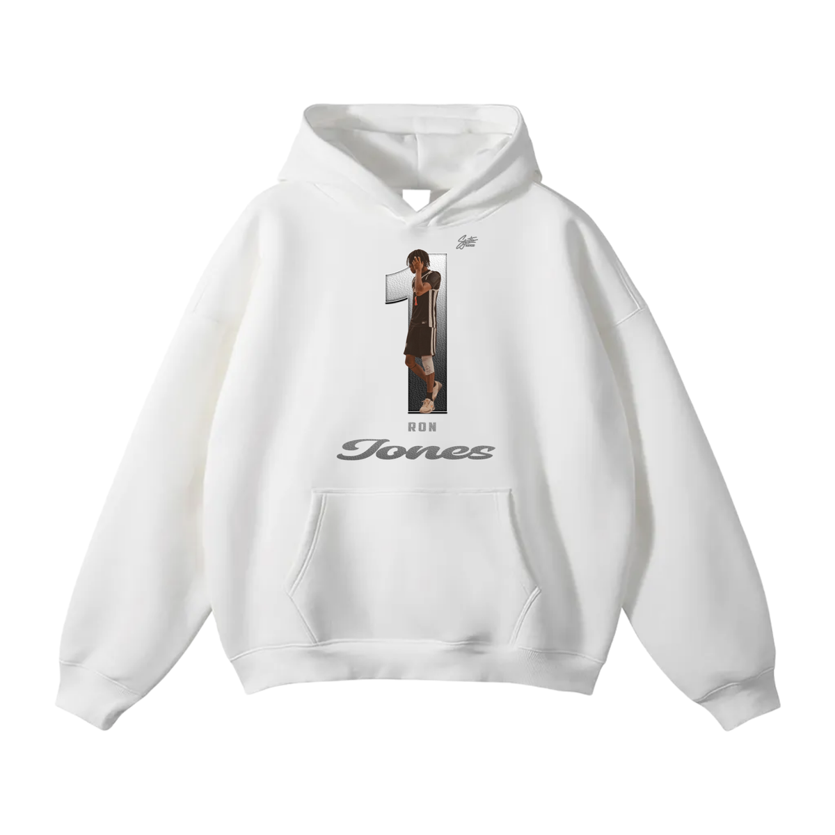 Ron Jones Oversize Fleeced Hoodie