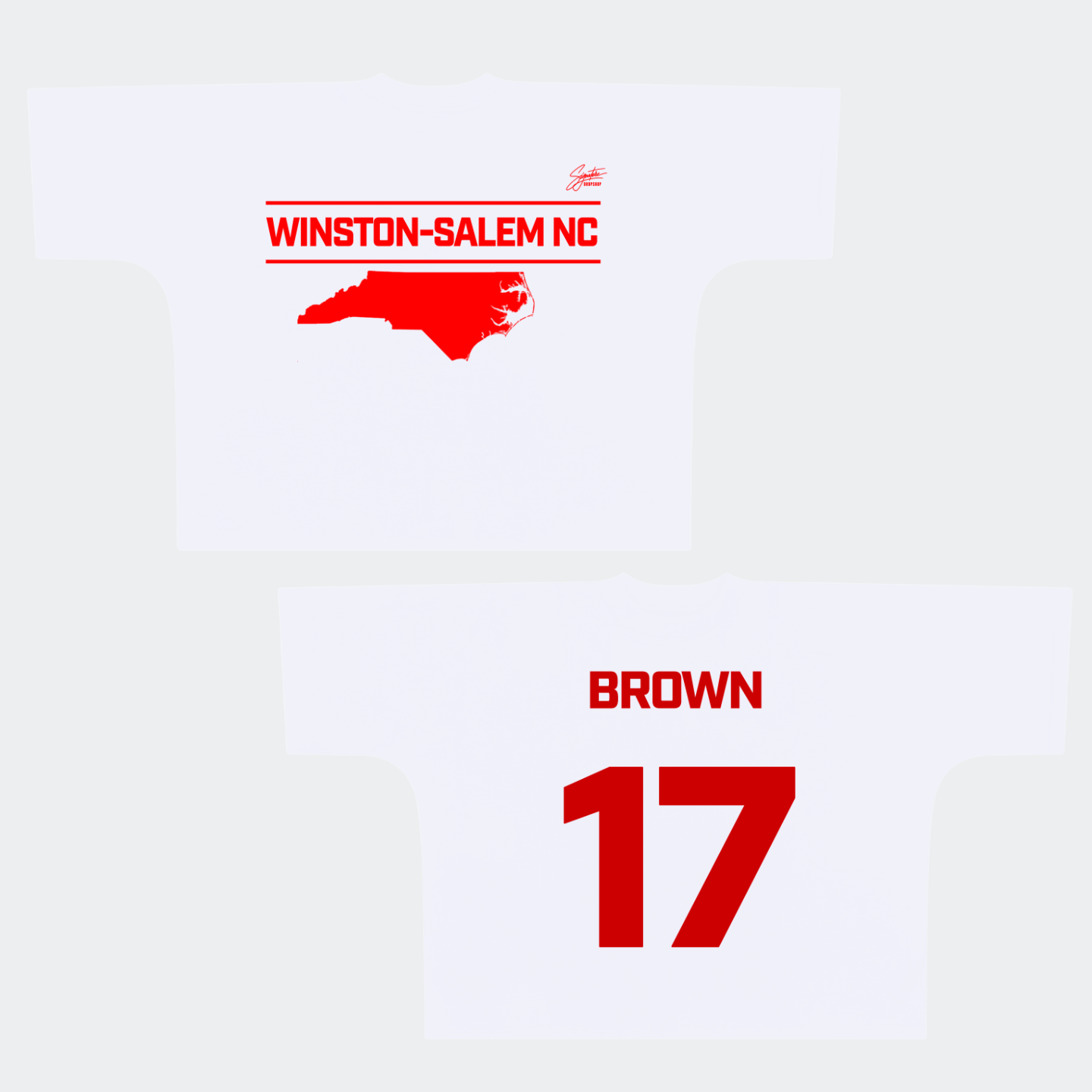 stephon brown Premium Drop Shoulder/Boxy Tee