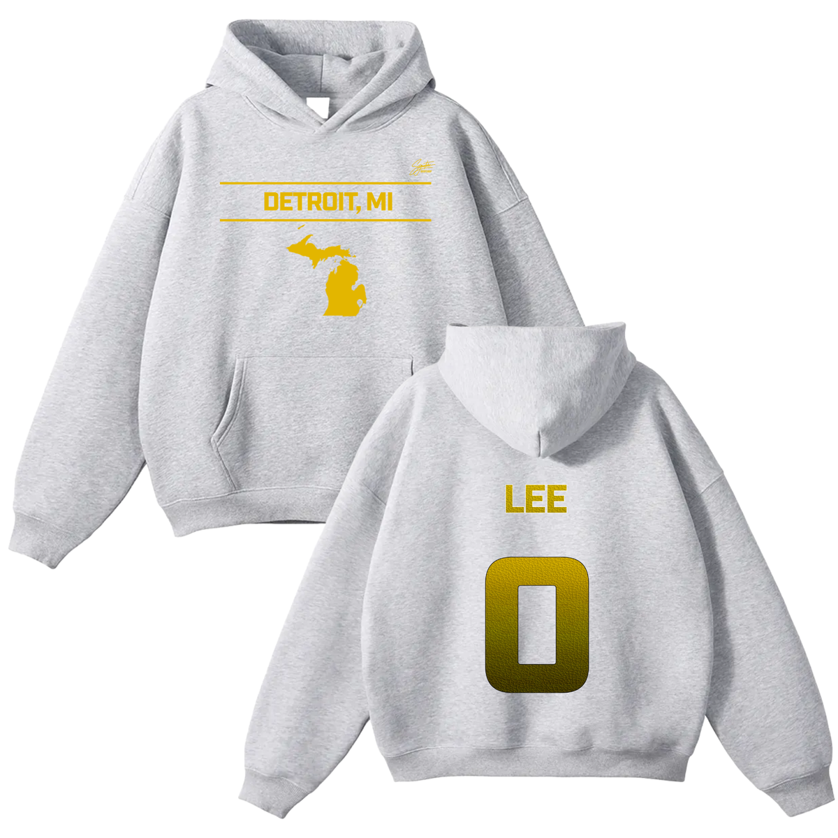 Joseph Lee Oversize Fleeced Hoodie