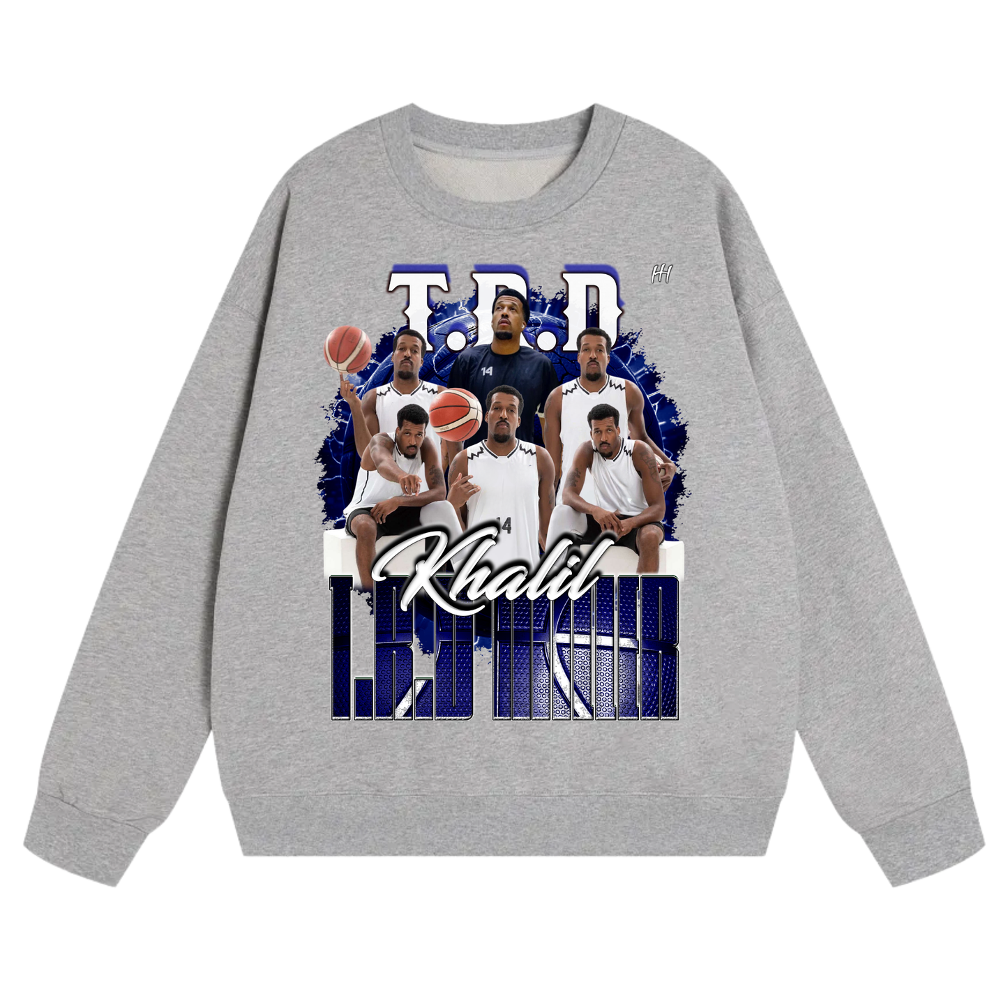 Khalil Nathanial Kirk Patrick Miller Heavyweight Crewneck Sweatshirt