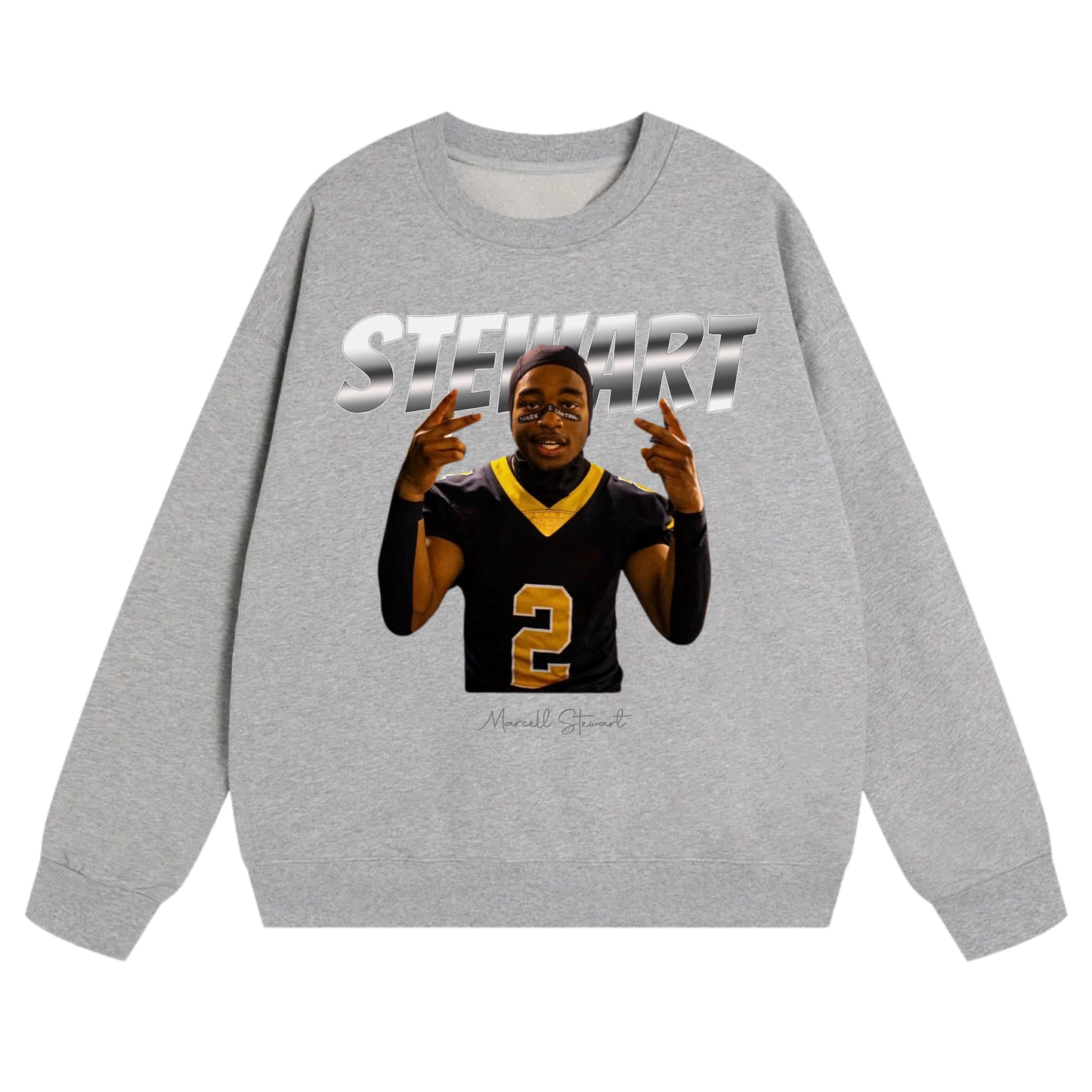 Marcell Stewart Heavyweight Crewneck Sweatshirt