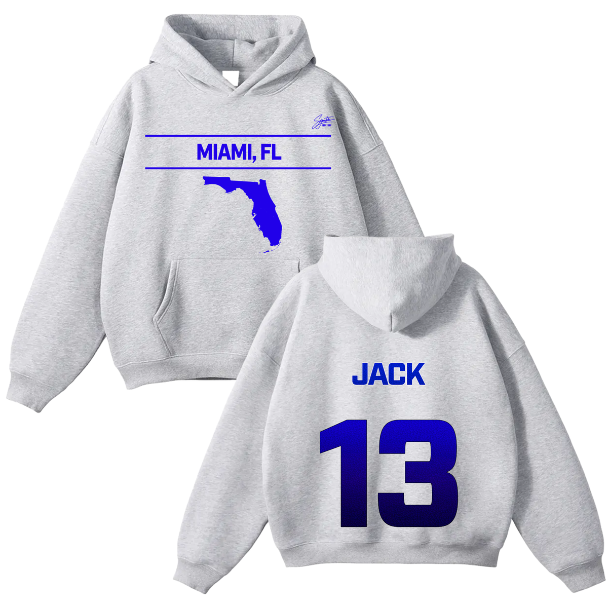Tre Jack Oversize Fleeced Hoodie