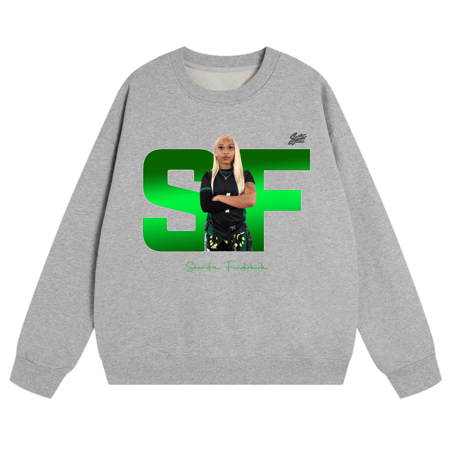 Saundra Funderburk Heavyweight Crewneck Sweatshirt