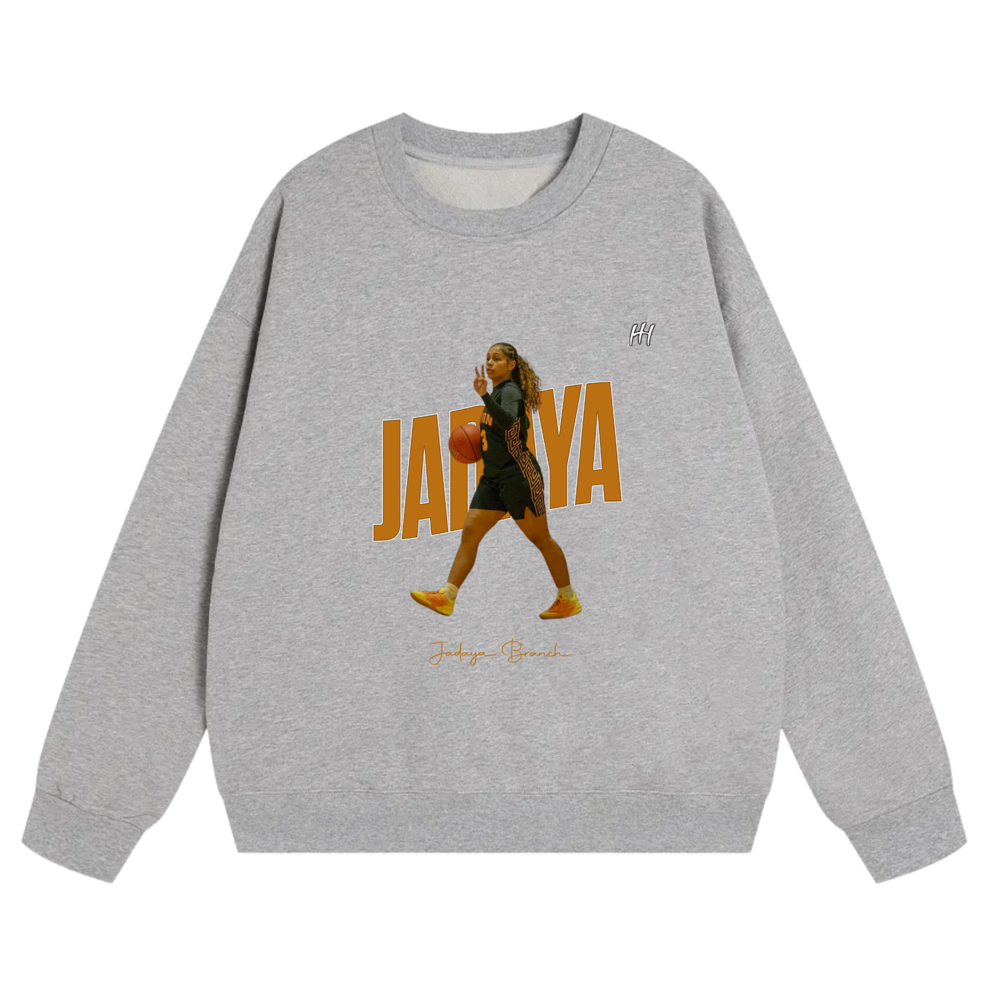 Jadaya Branch Heavyweight Crewneck Sweatshirt