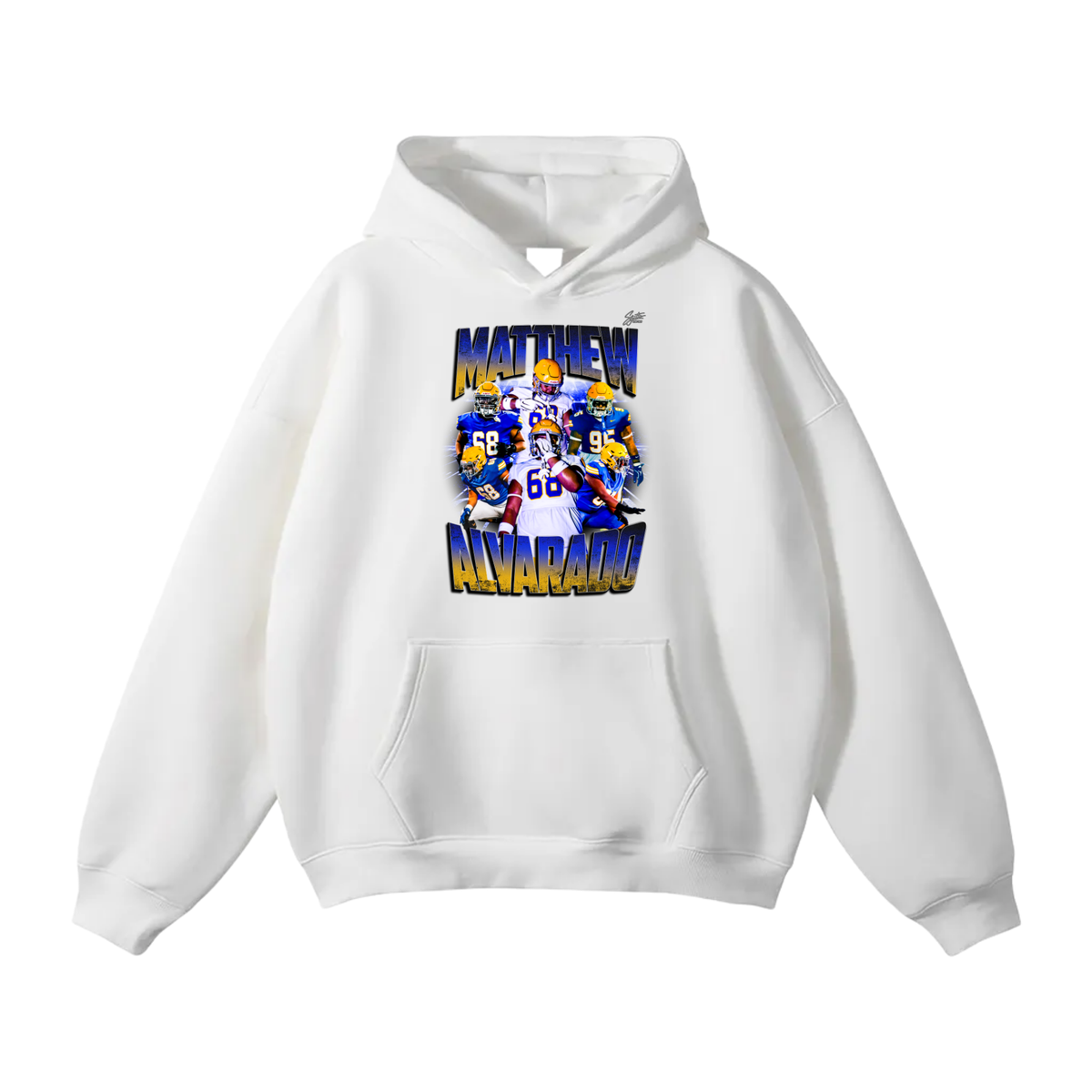 Matthew Alvarado Oversize Fleeced Hoodie
