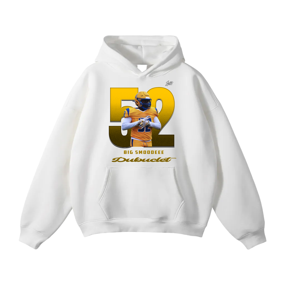 Big Smoodeee Dubuclet Oversize Fleeced Hoodie