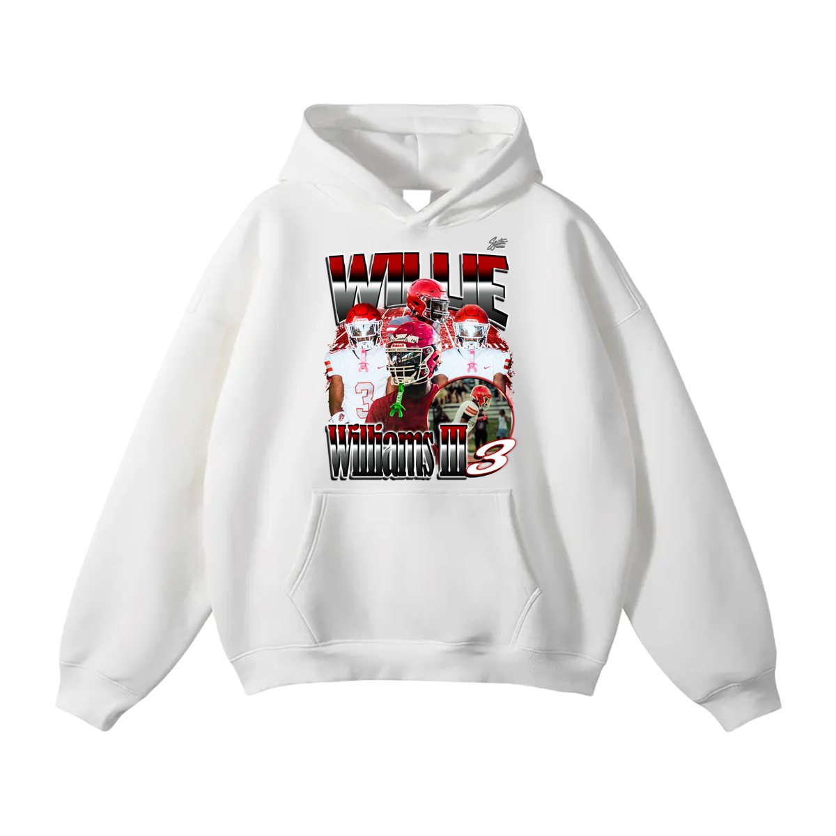Willie Williams III Oversize Fleeced Hoodie