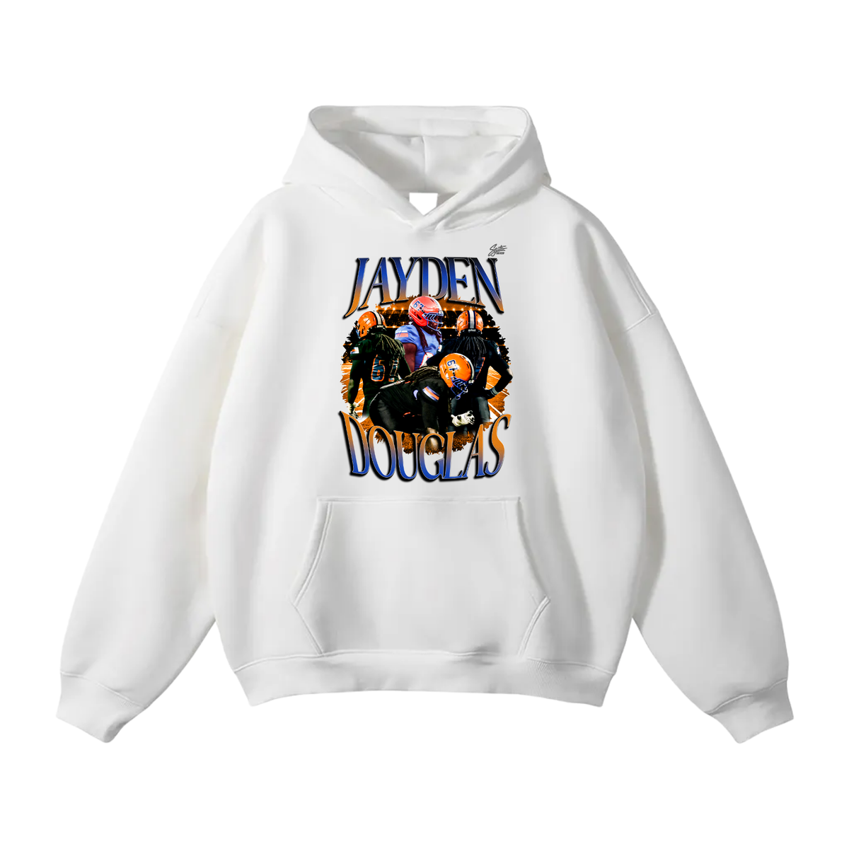 Jayden Douglas Oversize Fleeced Hoodie