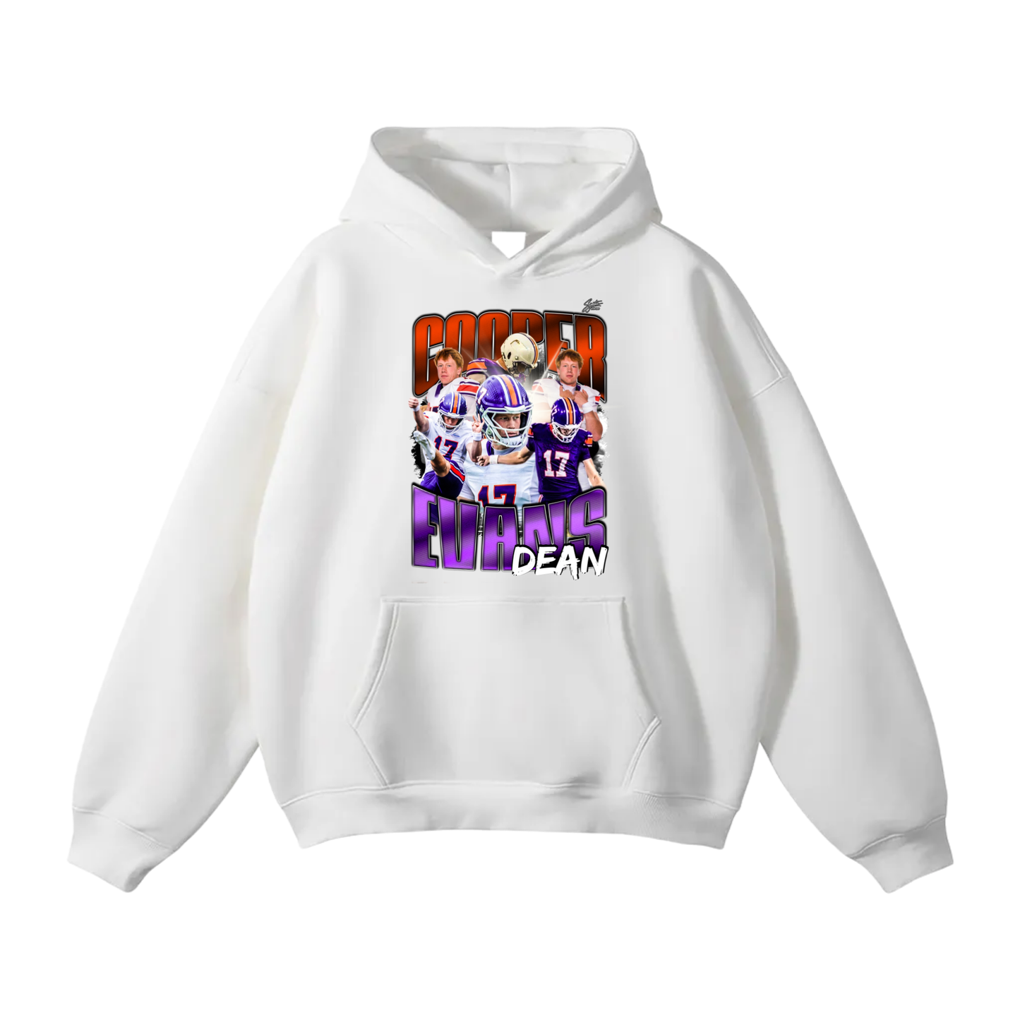 Cooper Evans Oversize Fleeced Hoodie