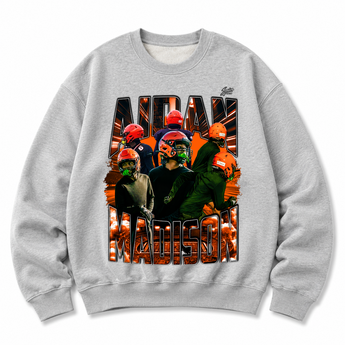 Aidan Madison Heavyweight Crewneck Sweatshirt