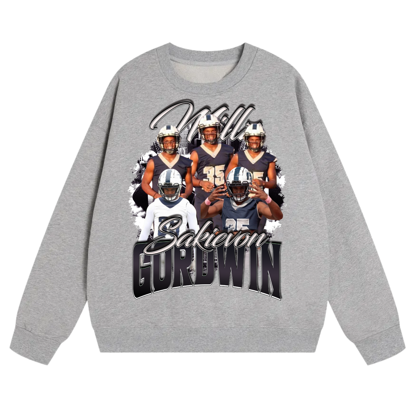 Sakievon Gordwin Heavyweight Crewneck Sweatshirt