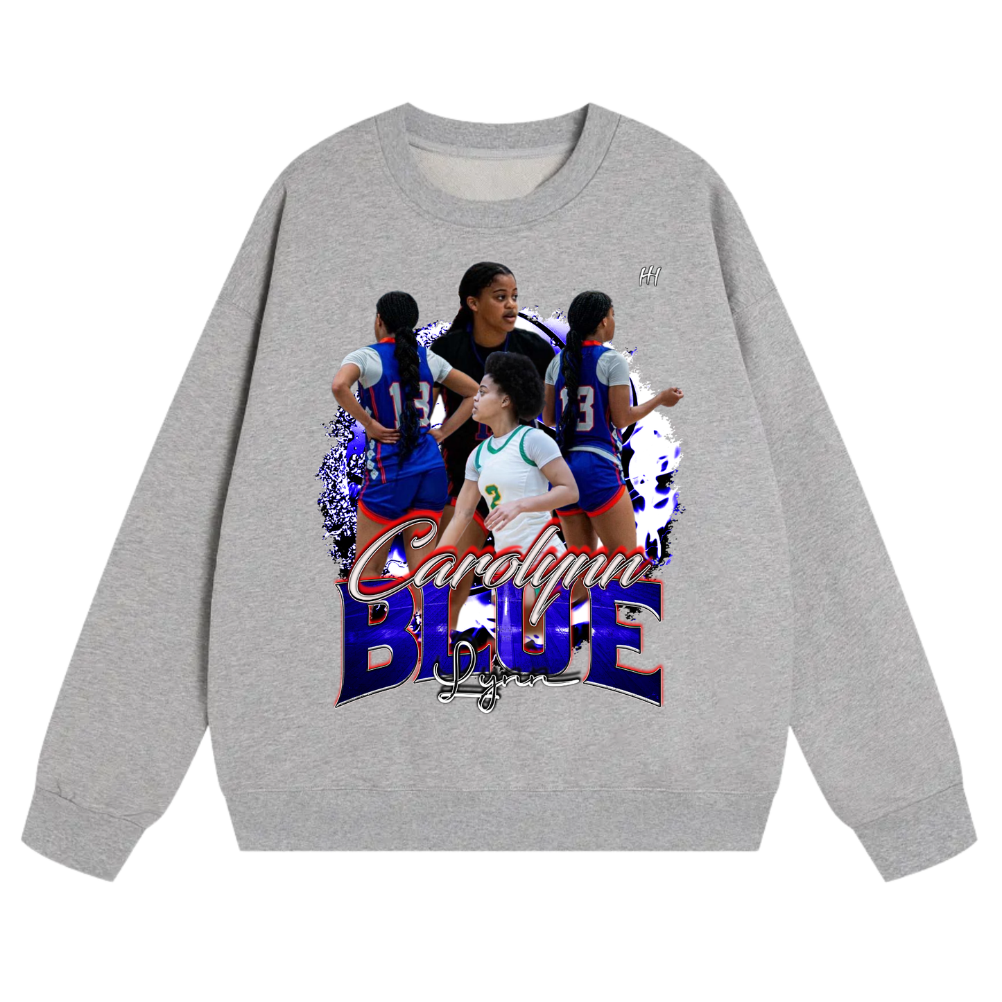 Carolynn Blue Heavyweight Crewneck Sweatshirt