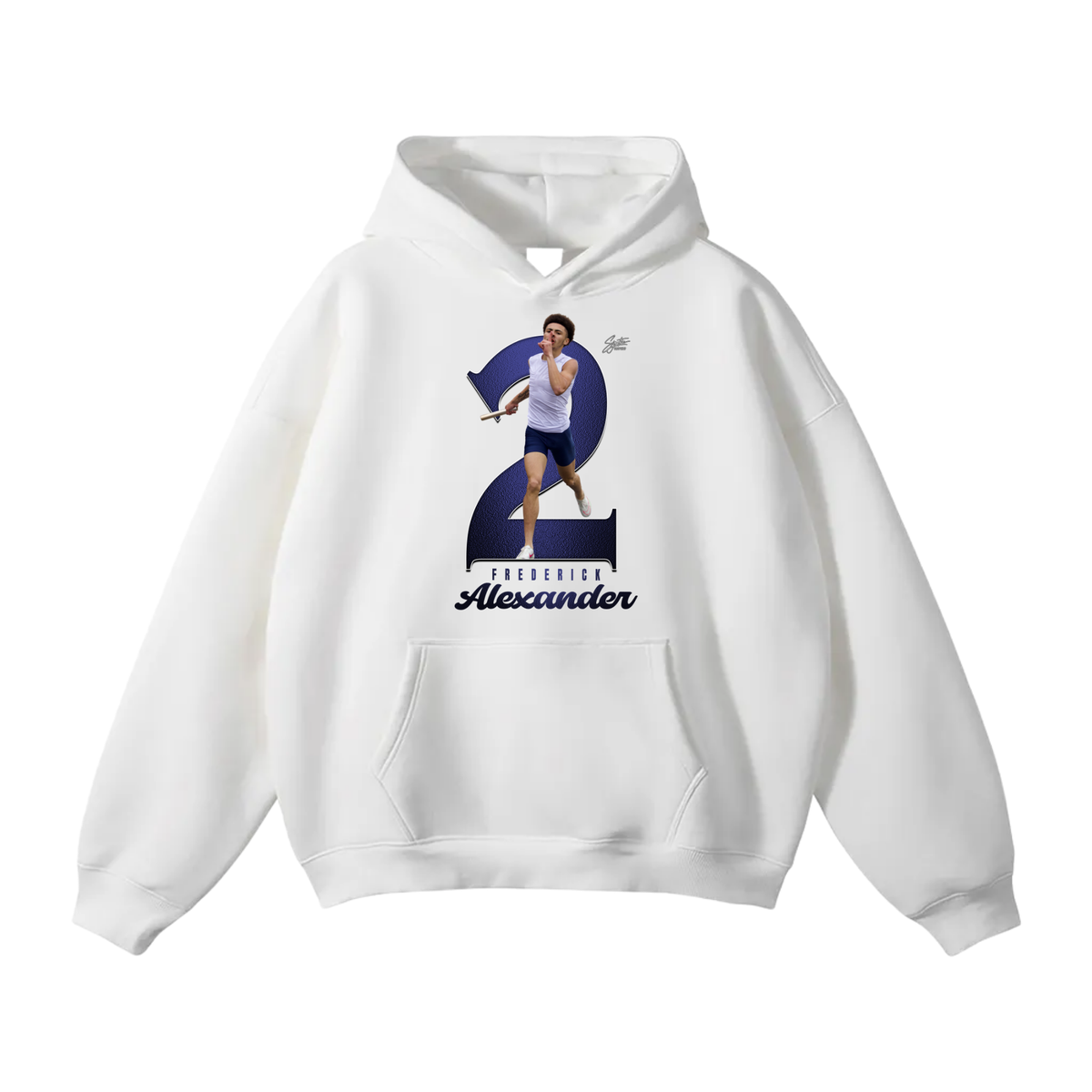 Frederick Alexander Oversize Fleeced Hoodie