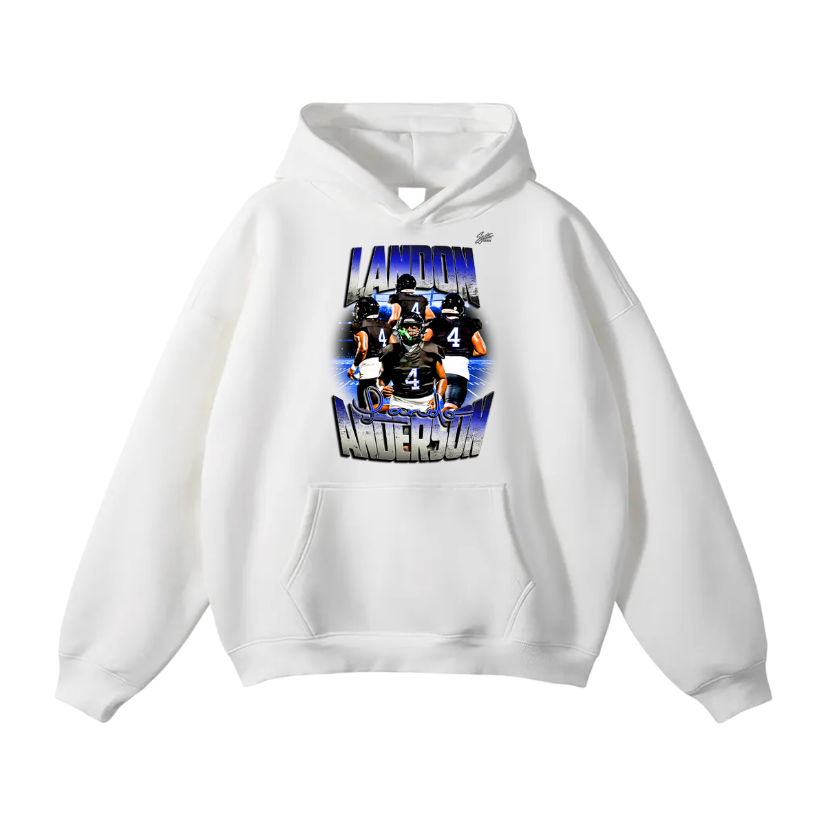 Landon Anderson Oversize Fleeced Hoodie