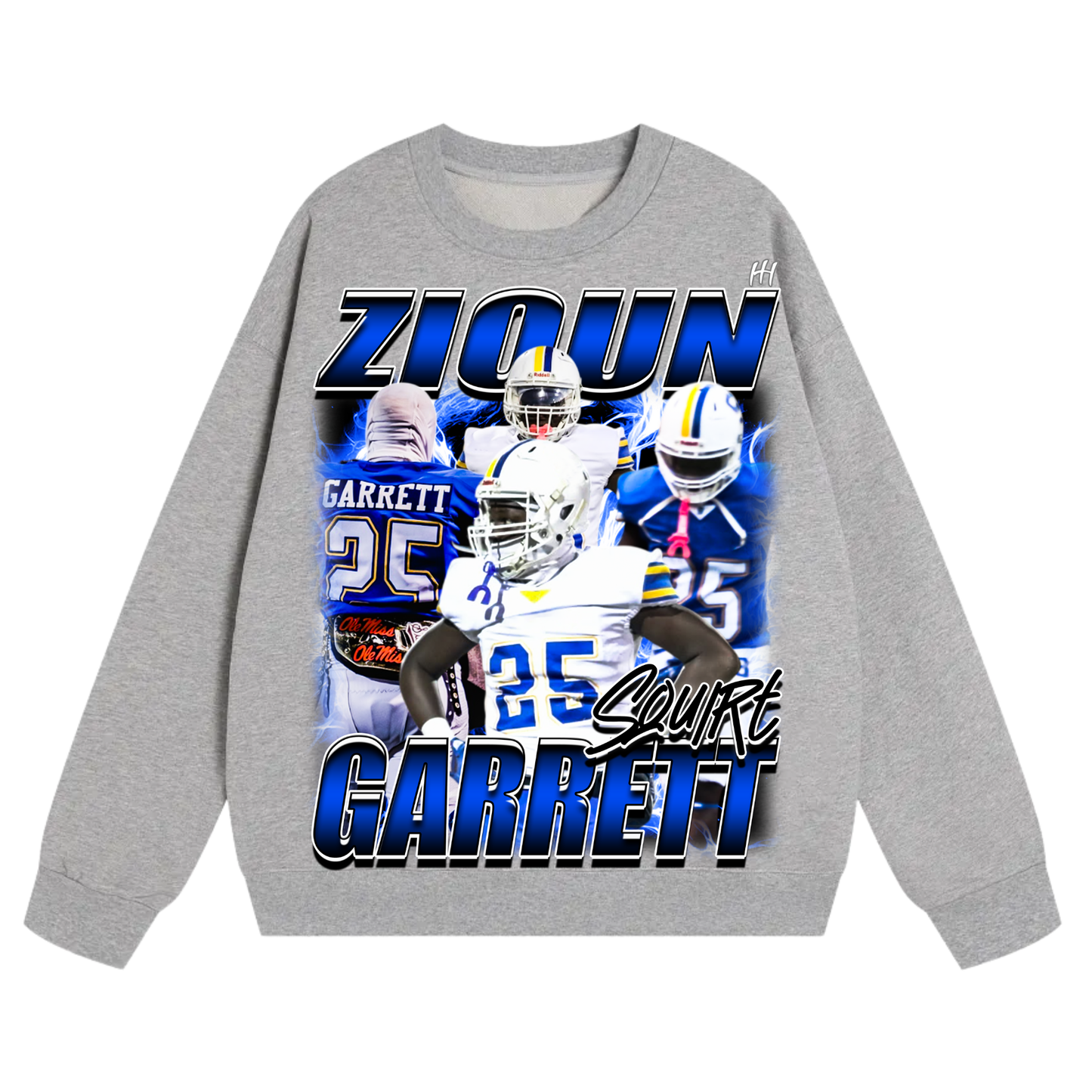 Zioun Garrett Heavyweight Crewneck Sweatshirt