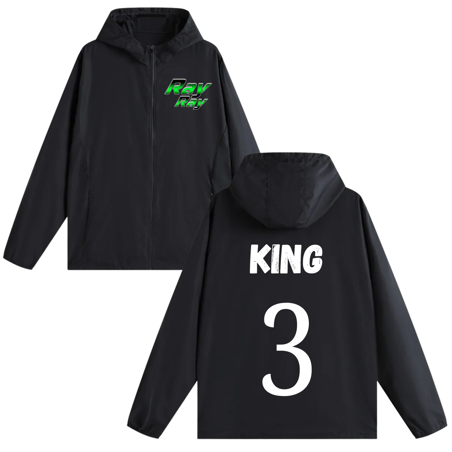 Rayqwan King Zip-Up Performance Jacket