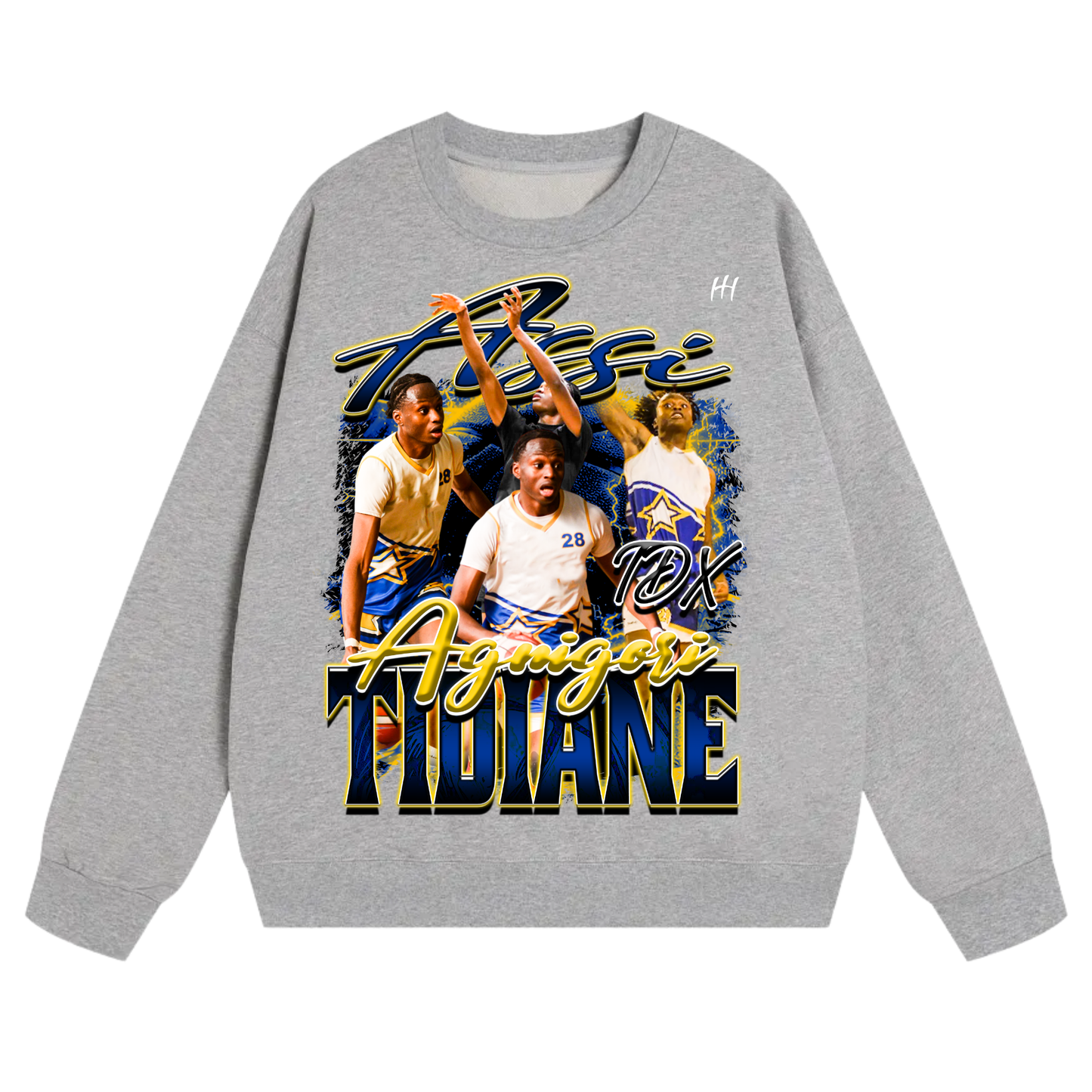 Assi Agnigori Tidiane  Heavyweight Crewneck Sweatshirt