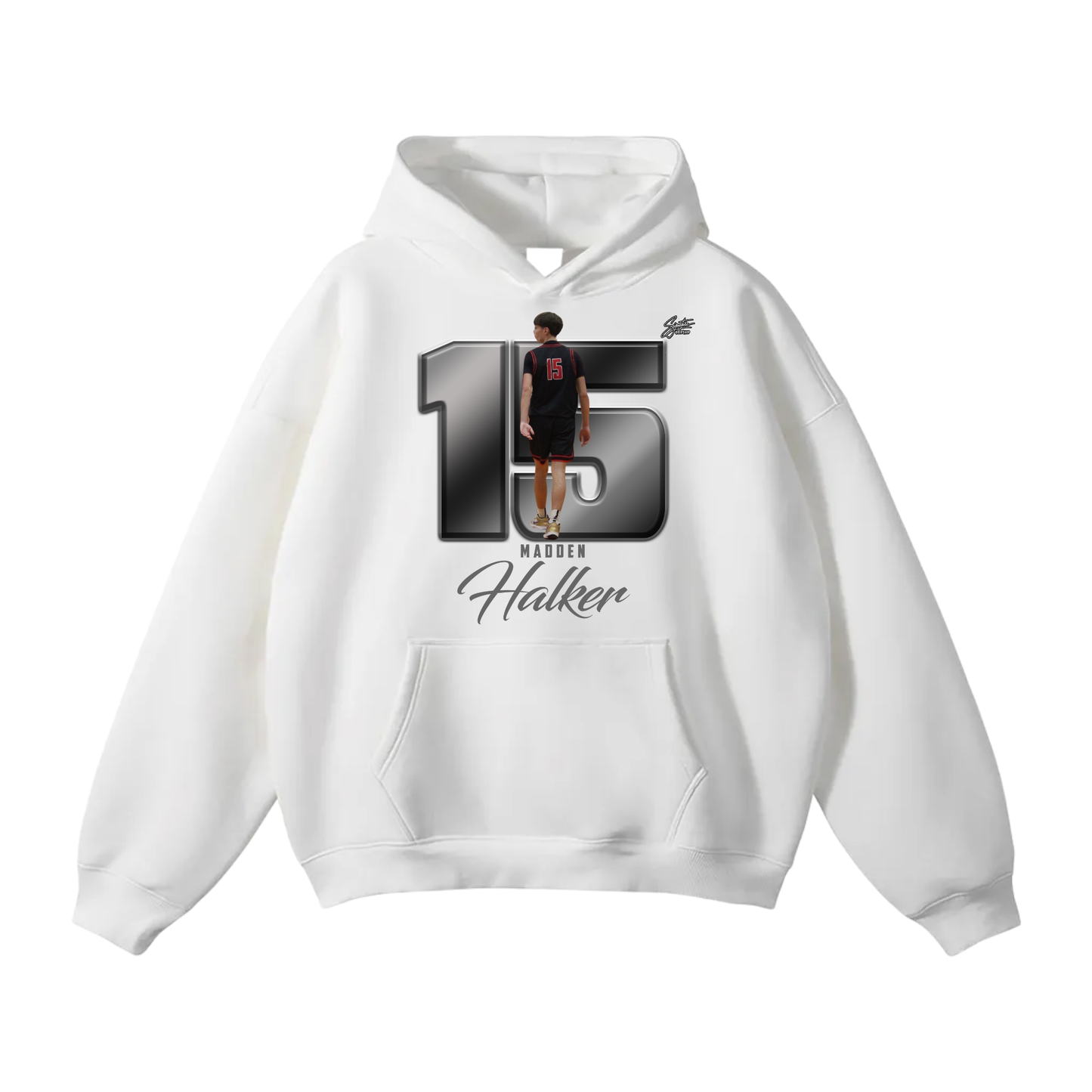 Madden Halker Oversize Fleeced Hoodie