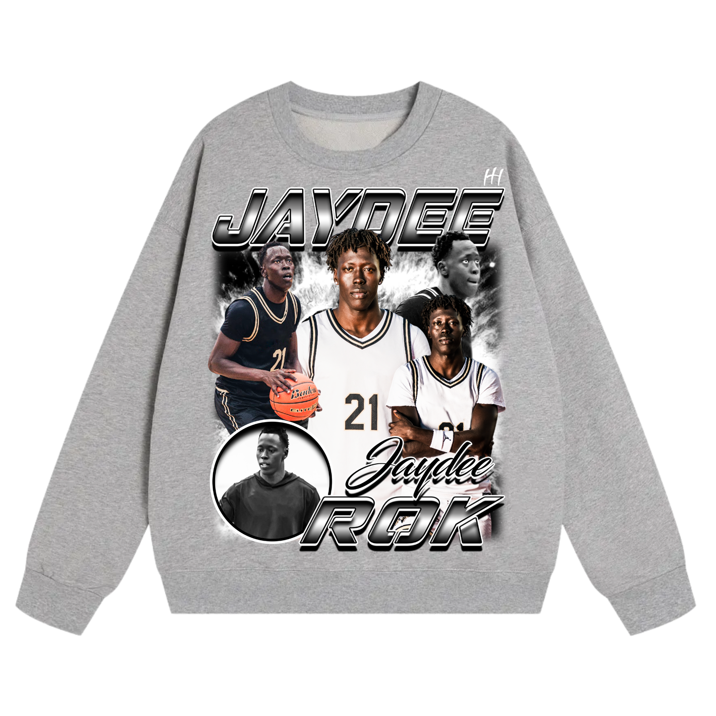 Jaydee Rok Heavyweight Crewneck Sweatshirt