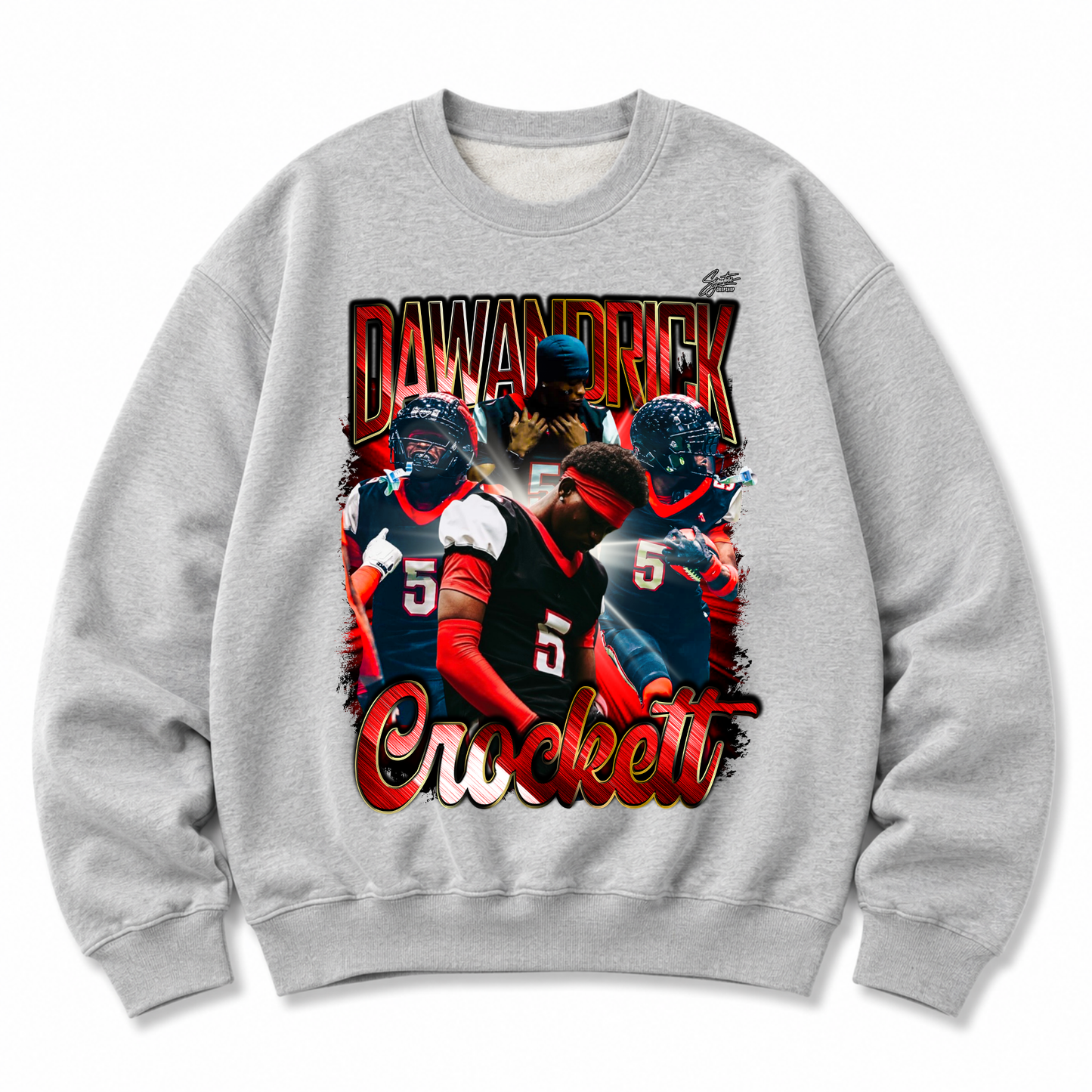 Dawandrick Crockett Heavyweight Crewneck Sweatshirt