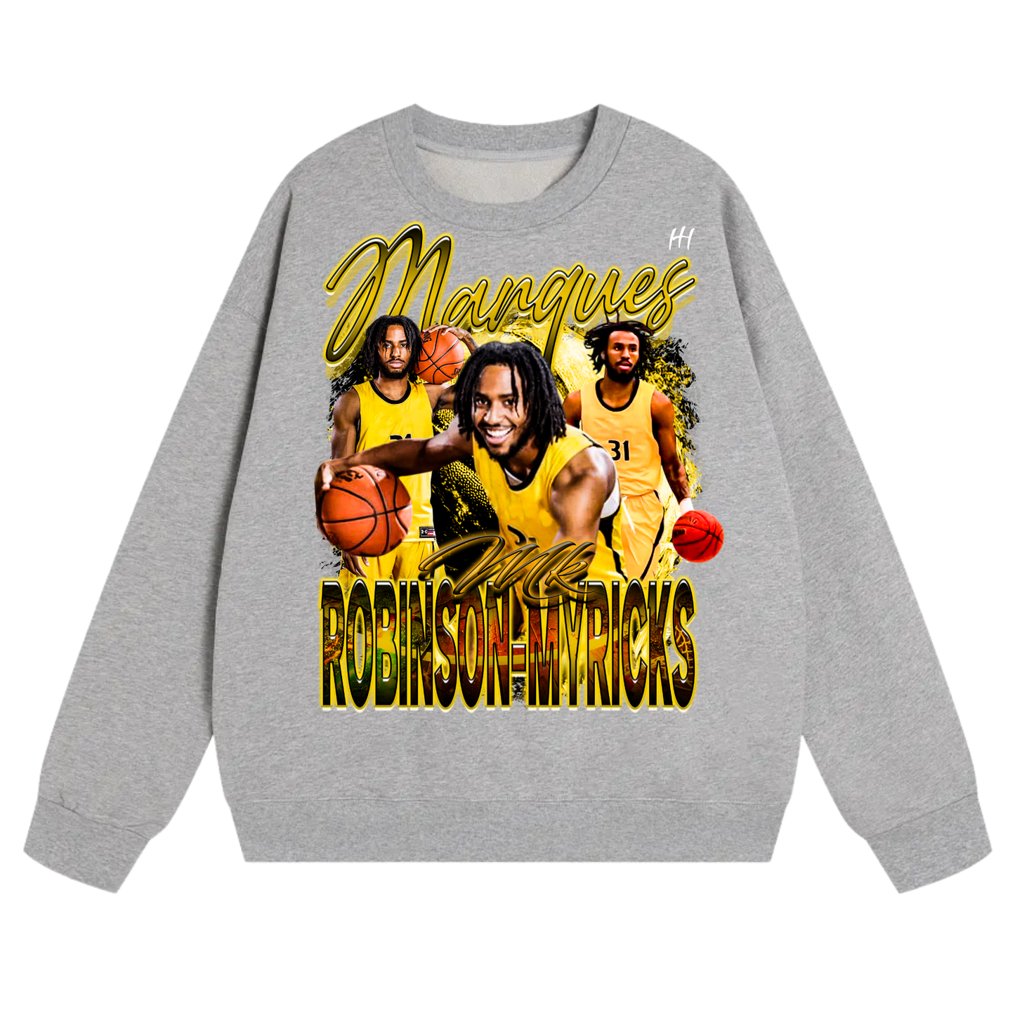 Marques Robinson-Myricks Heavyweight Crewneck Sweatshirt