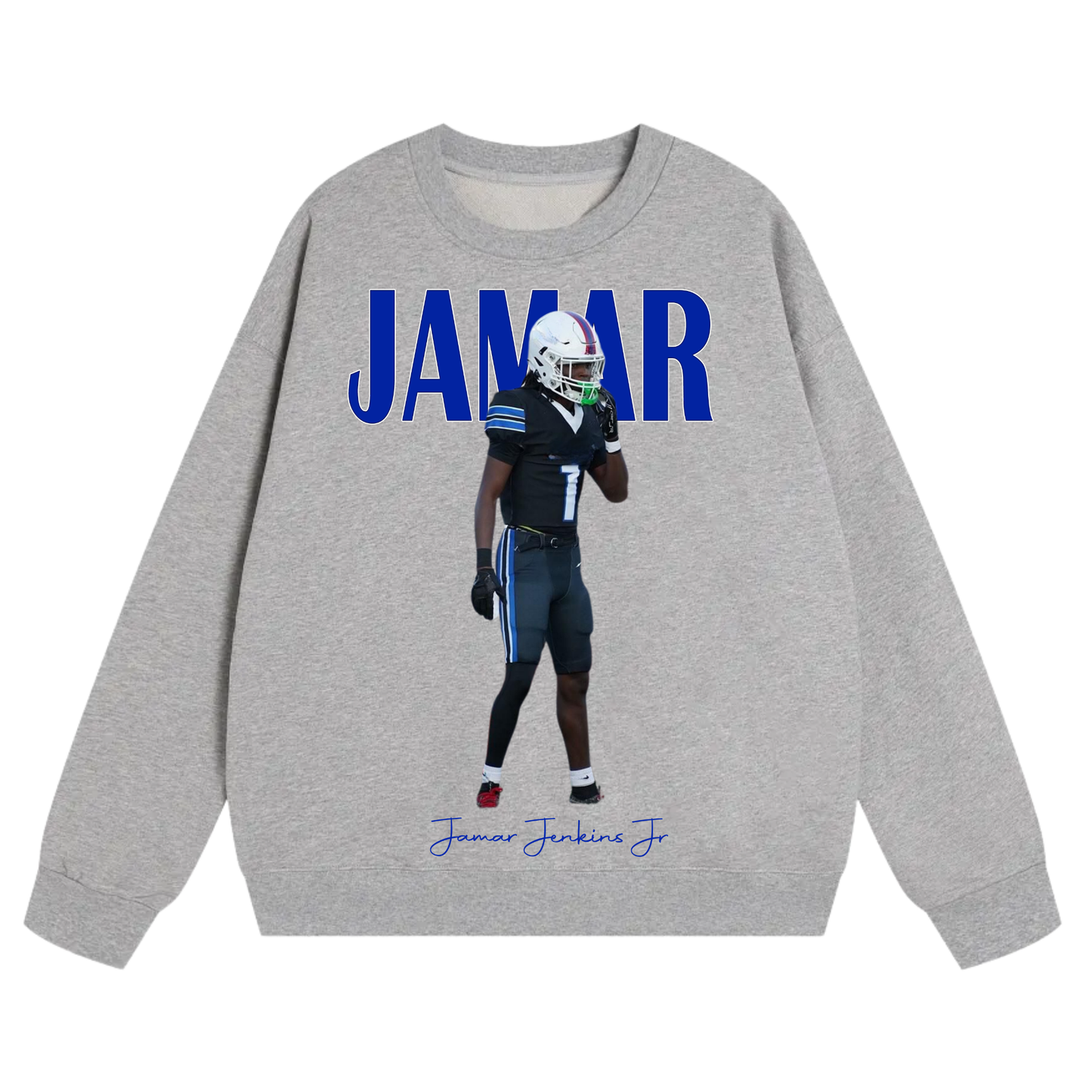 Jamar Jenkins Jr Heavyweight Crewneck Sweatshirt