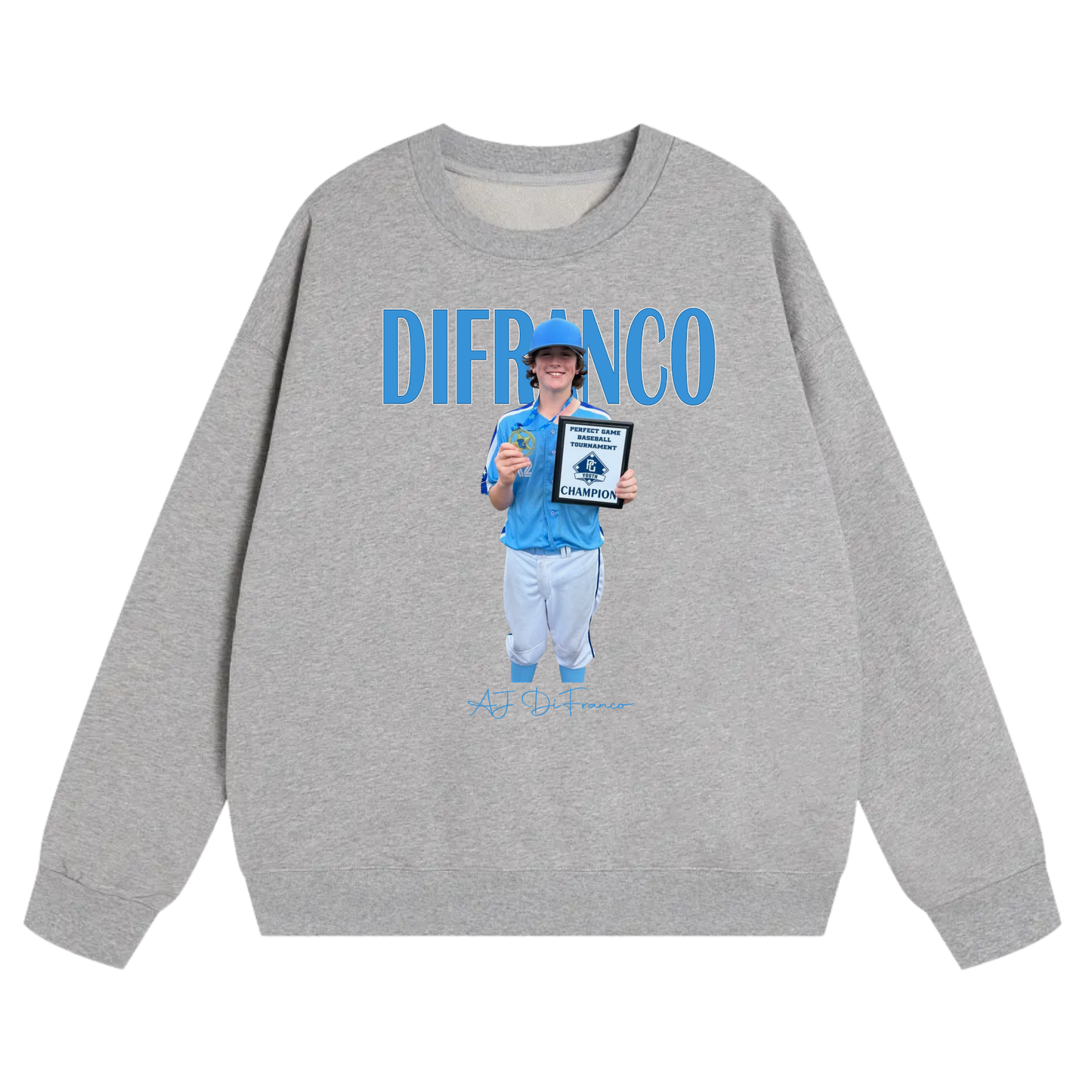 AJ DiFranco Heavyweight Crewneck Sweatshirt