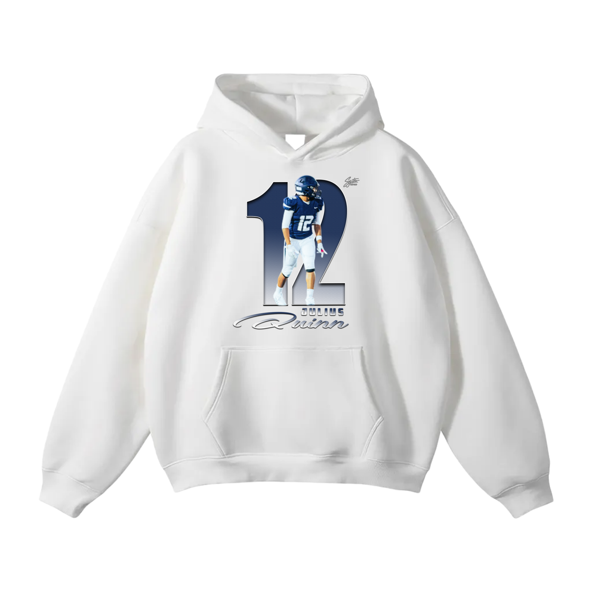 Julius Quinn Oversize Fleeced Hoodie