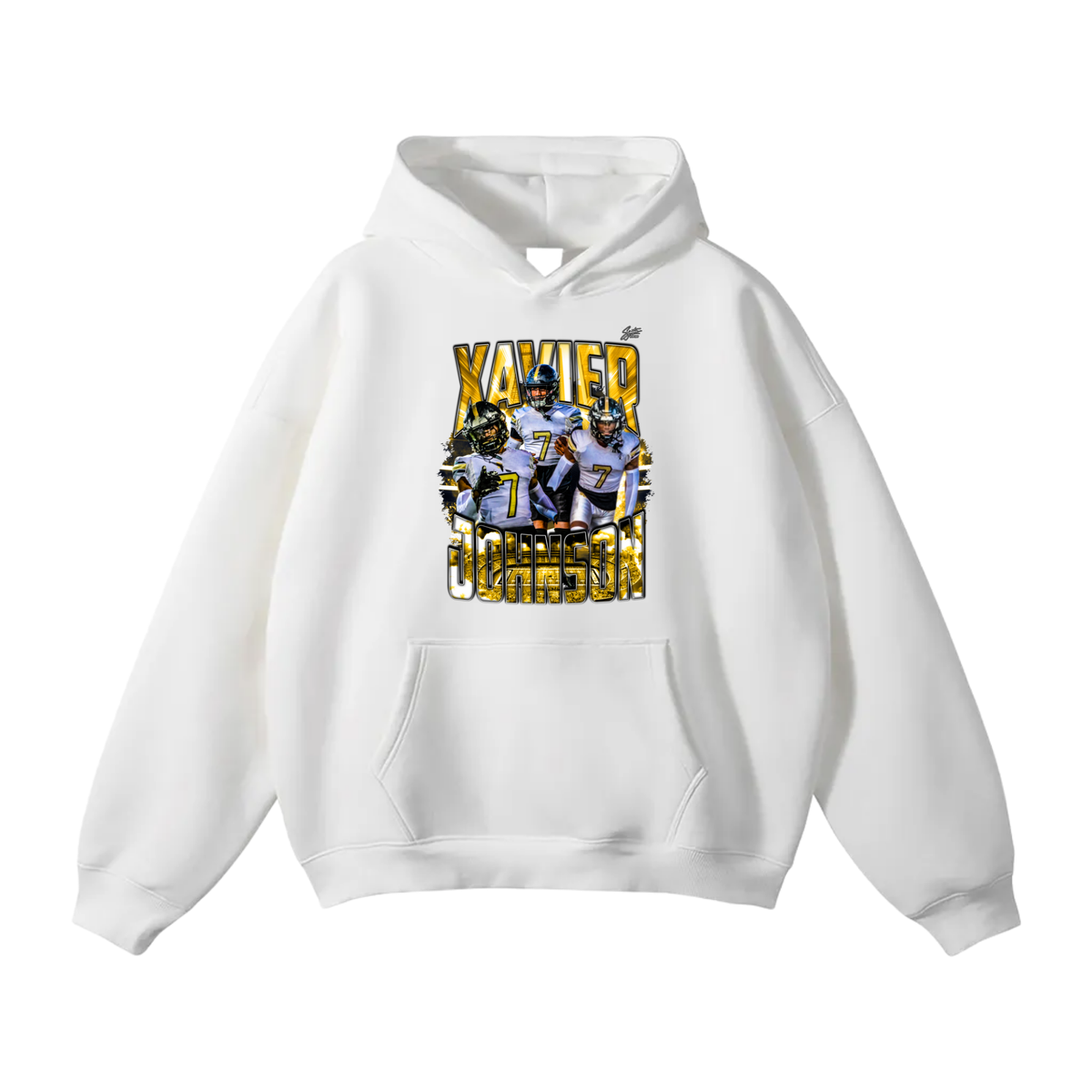 Xavier Johnson Oversize Fleeced Hoodie