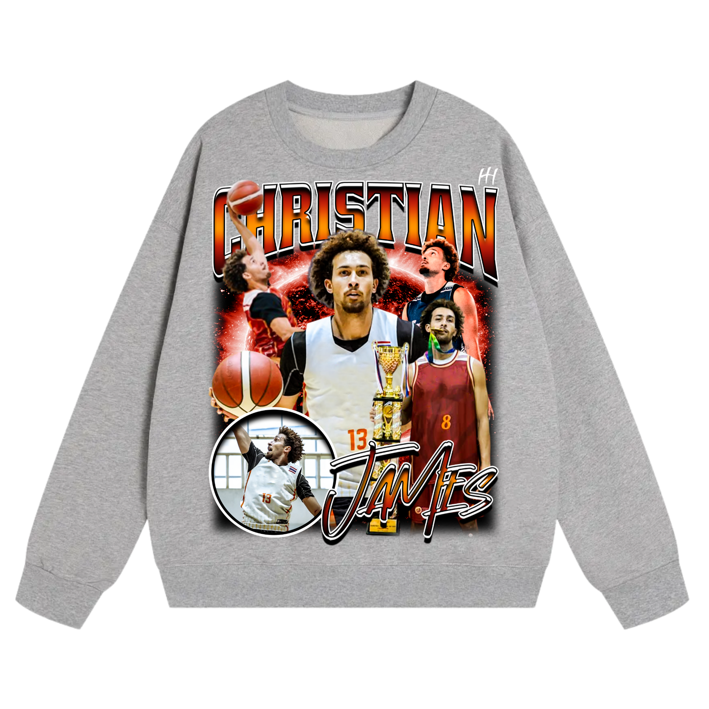 Christian James Heavyweight Crewneck Sweatshirt