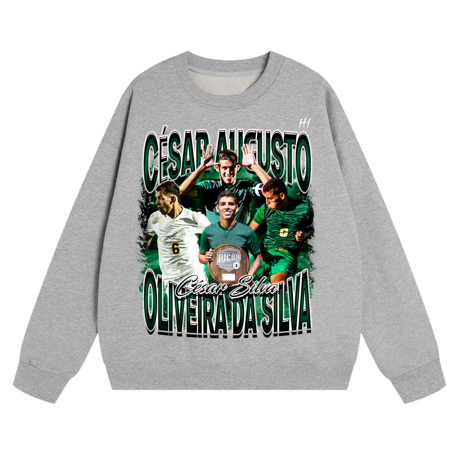 César Augusto Oliveira da Silva Heavyweight Crewneck Sweatshirt