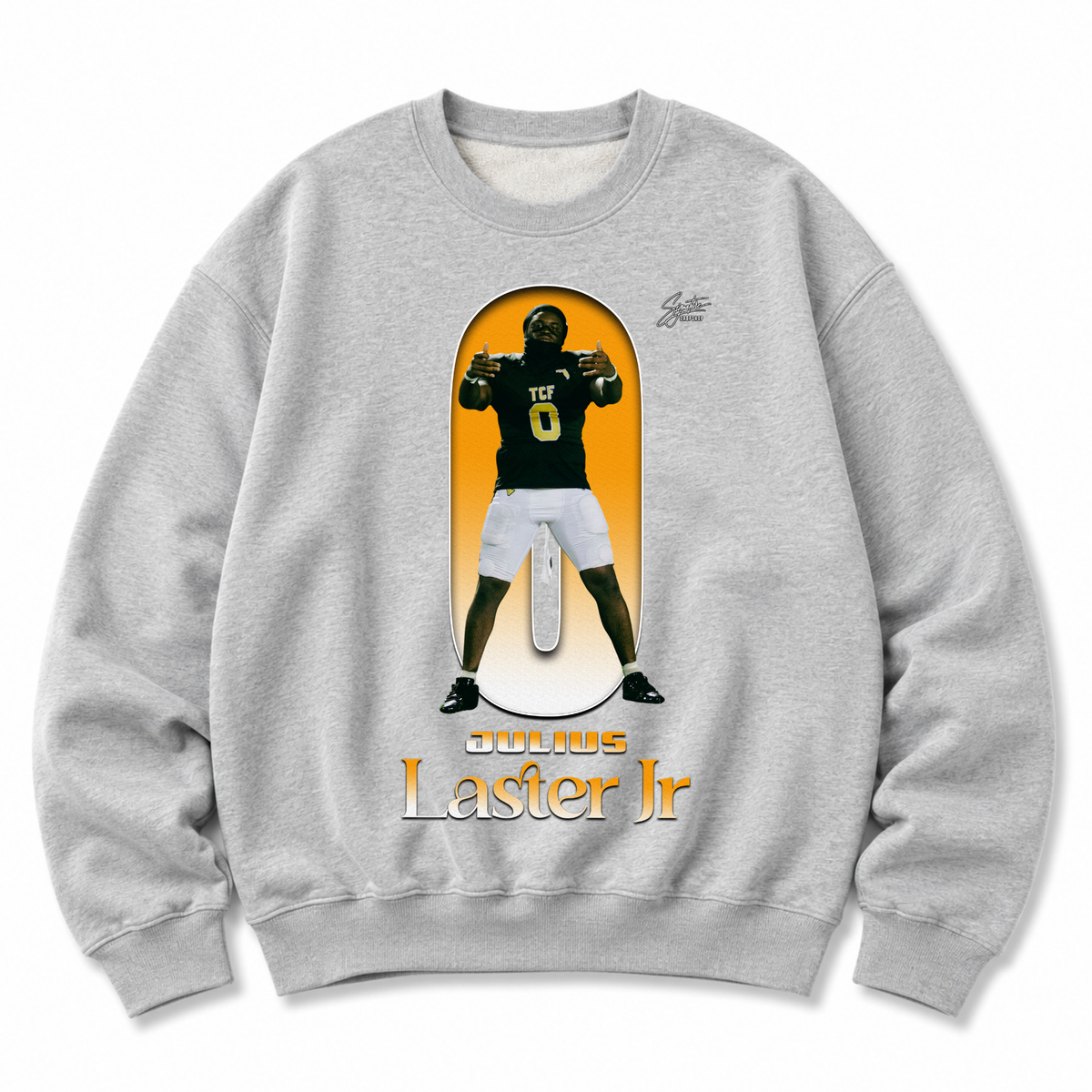 Julius Laster Jr Heavyweight Crewneck Sweatshirt