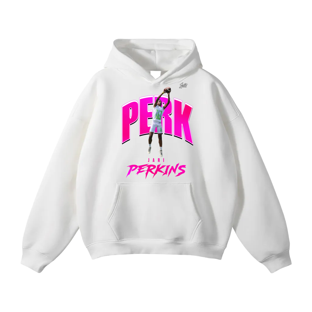 Jari Perkins Oversize Fleeced Hoodie
