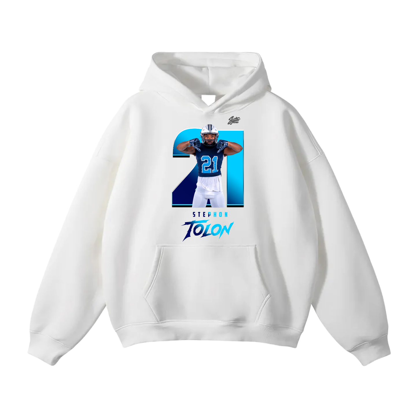 Stephon Tolon Oversize Fleeced Hoodie
