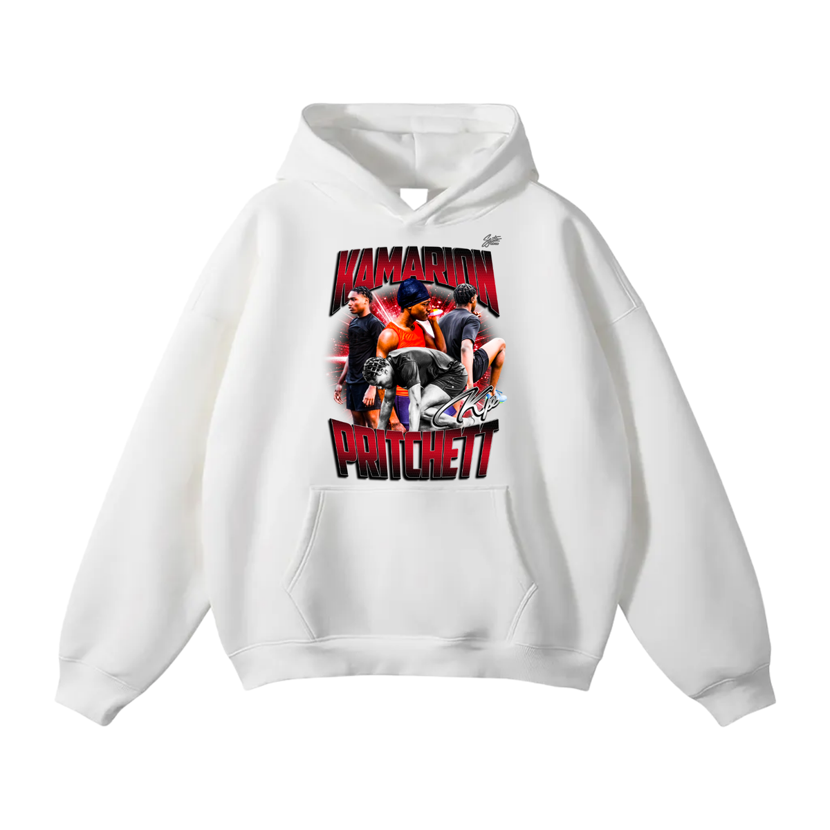 Kamarion Pritchett Oversize Fleeced Hoodie
