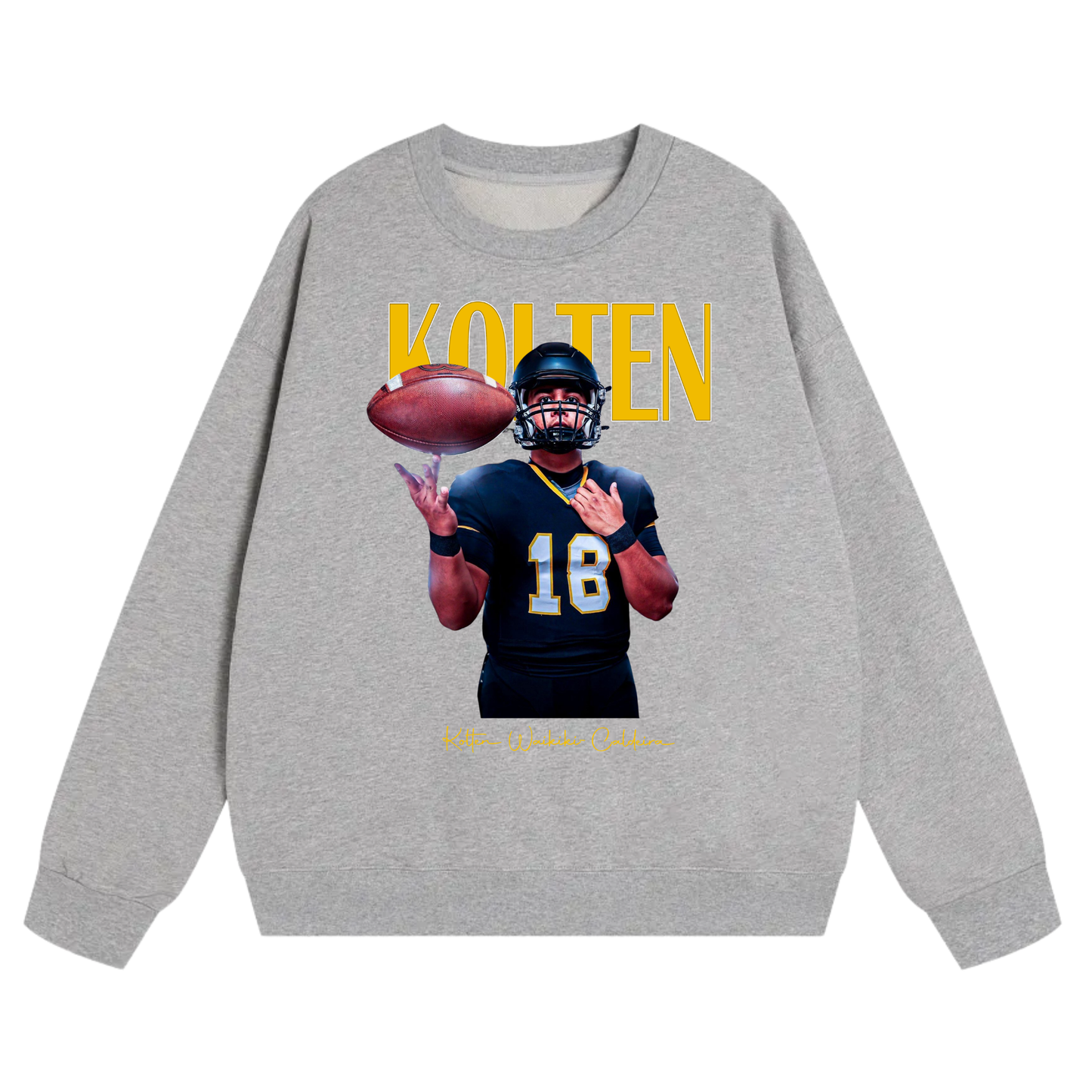 Kolten Waikiki-Caldeira Heavyweight Crewneck Sweatshirt