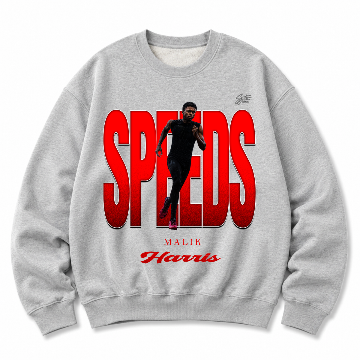 Malik Harris Heavyweight Crewneck Sweatshirt