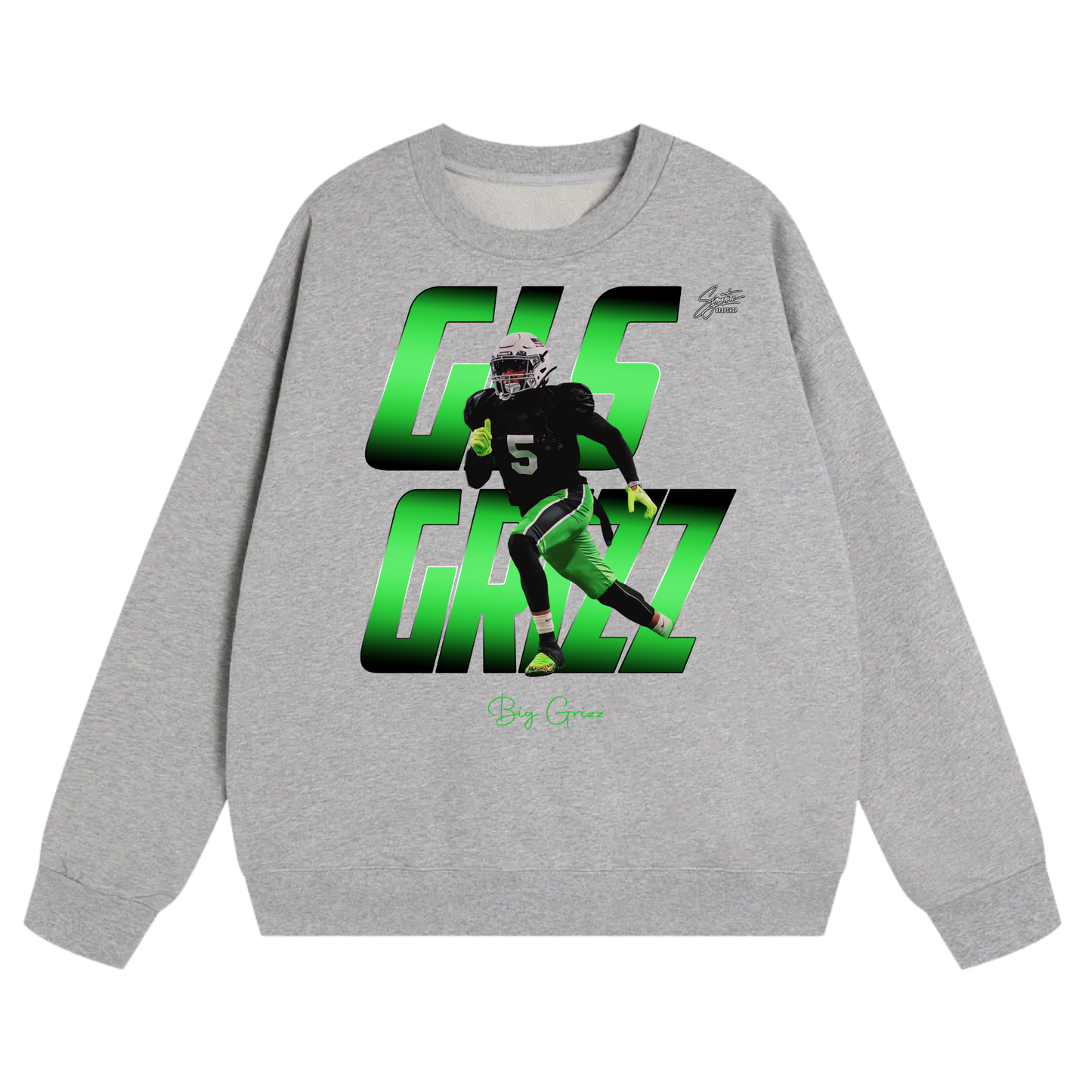 Big Grizz Heavyweight Crewneck Sweatshirt