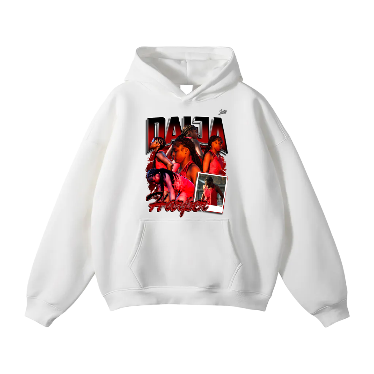 Daija Harper Oversize Fleeced Hoodie